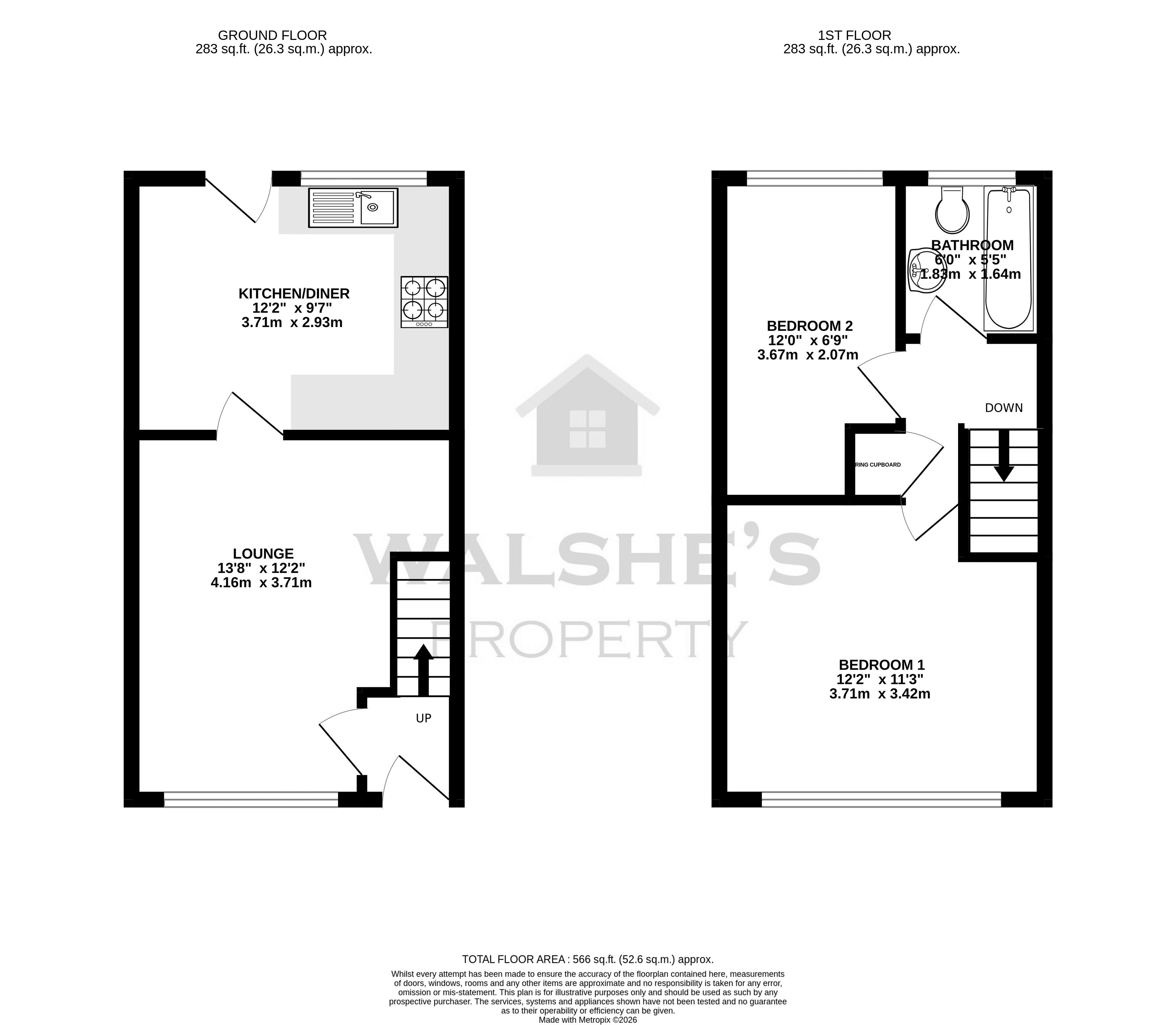 15, Bluebell Close, Scunthorpe floorplan