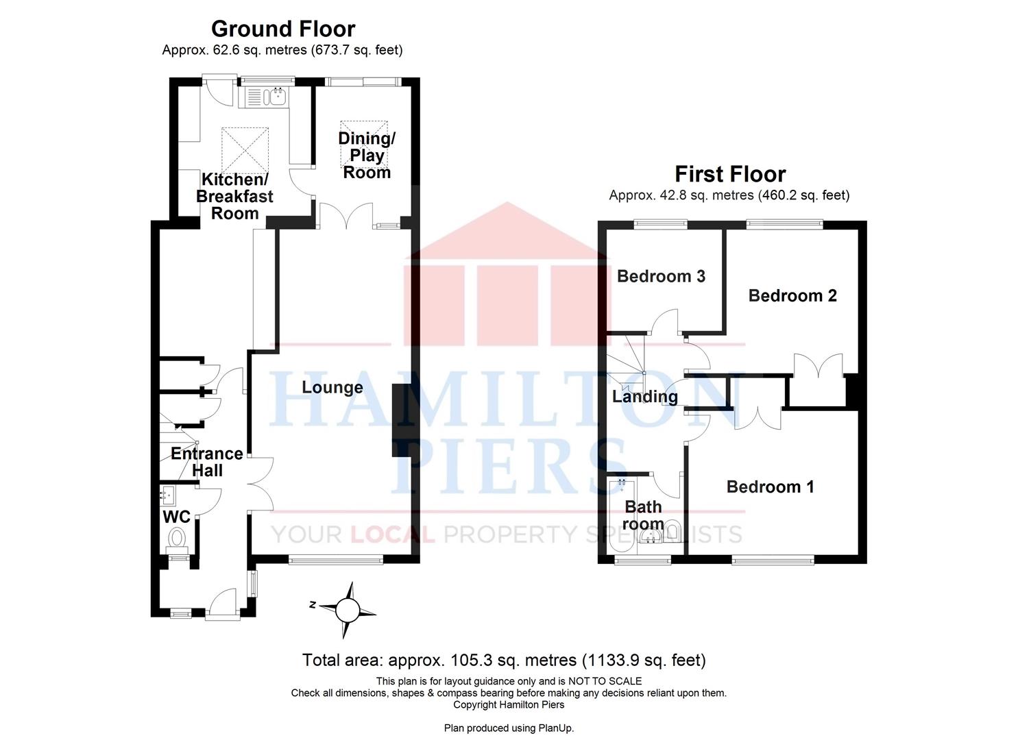Waveney Drive, Springfield, Chelmsford CM1, 3 bedroom terraced house