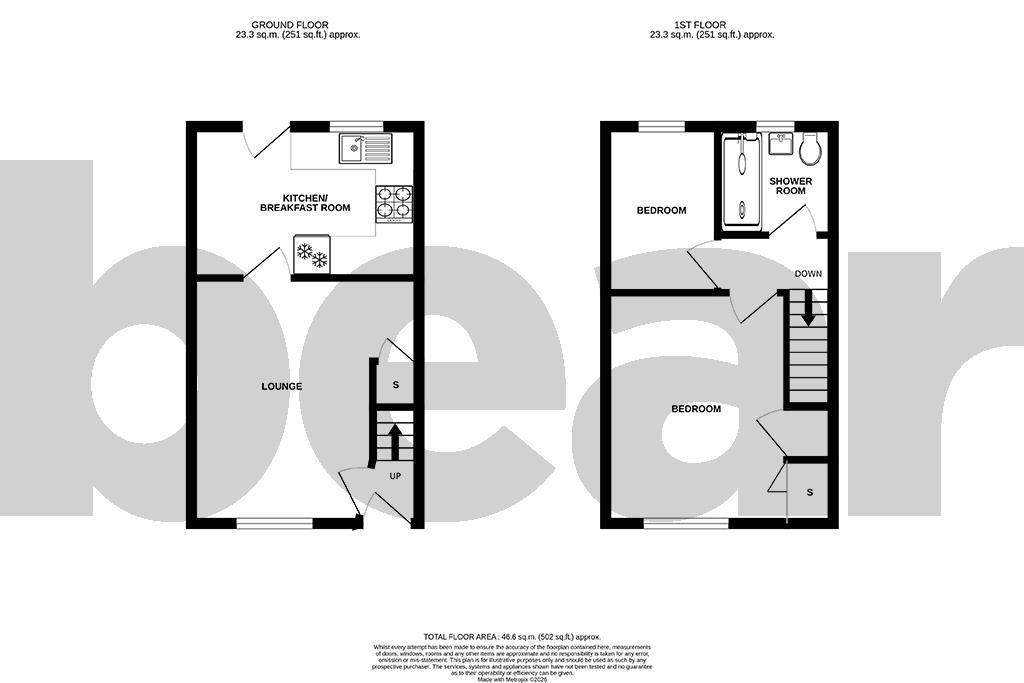 244, Frobisher Way, Shoeburyness floorplan