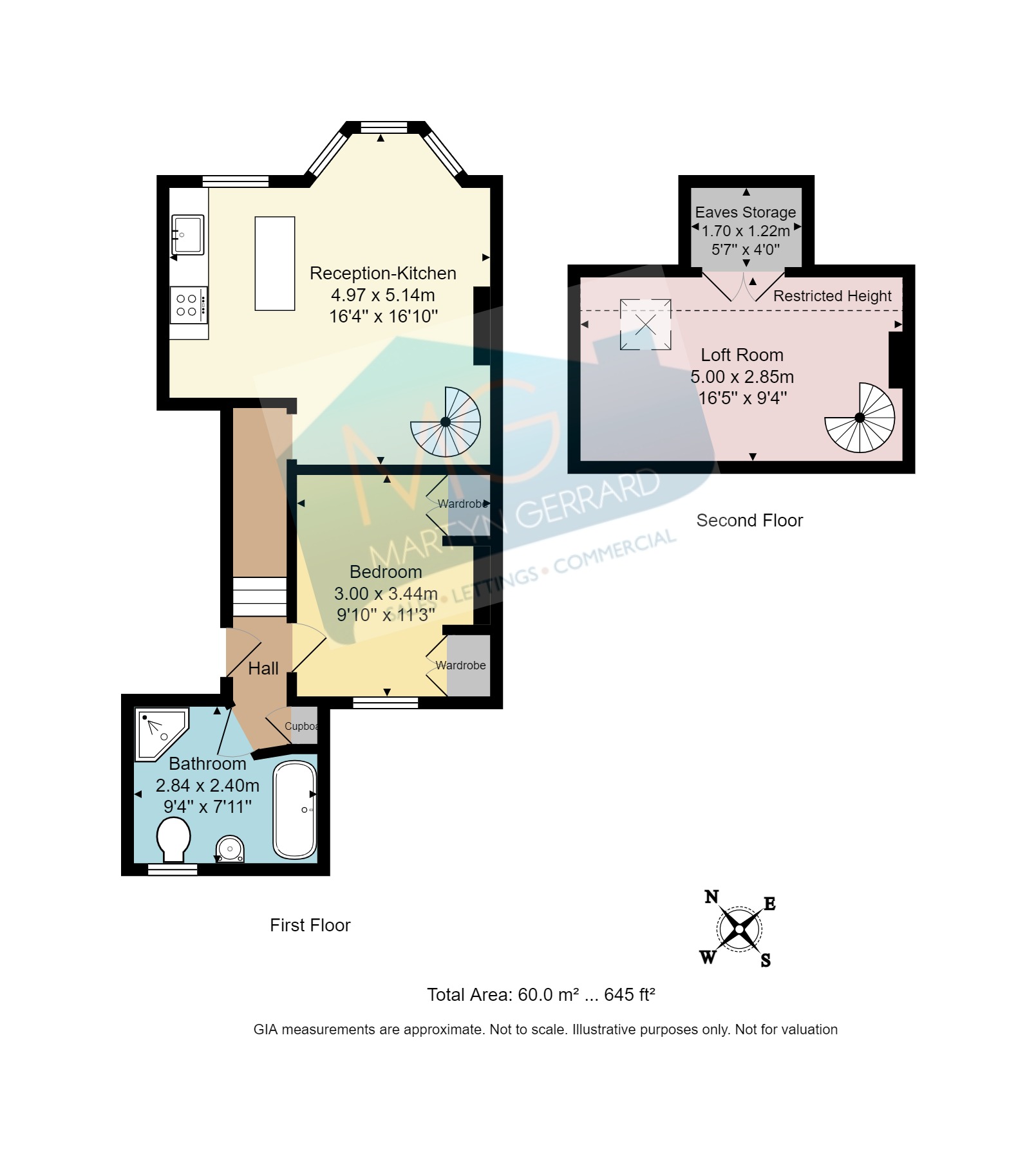 Nelson Road, Crouch End, London N8, 1 bedroom flat to rent 64171823