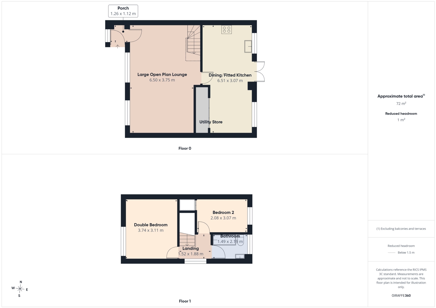 31, Narcissus Avenue, Rossendale floorplan