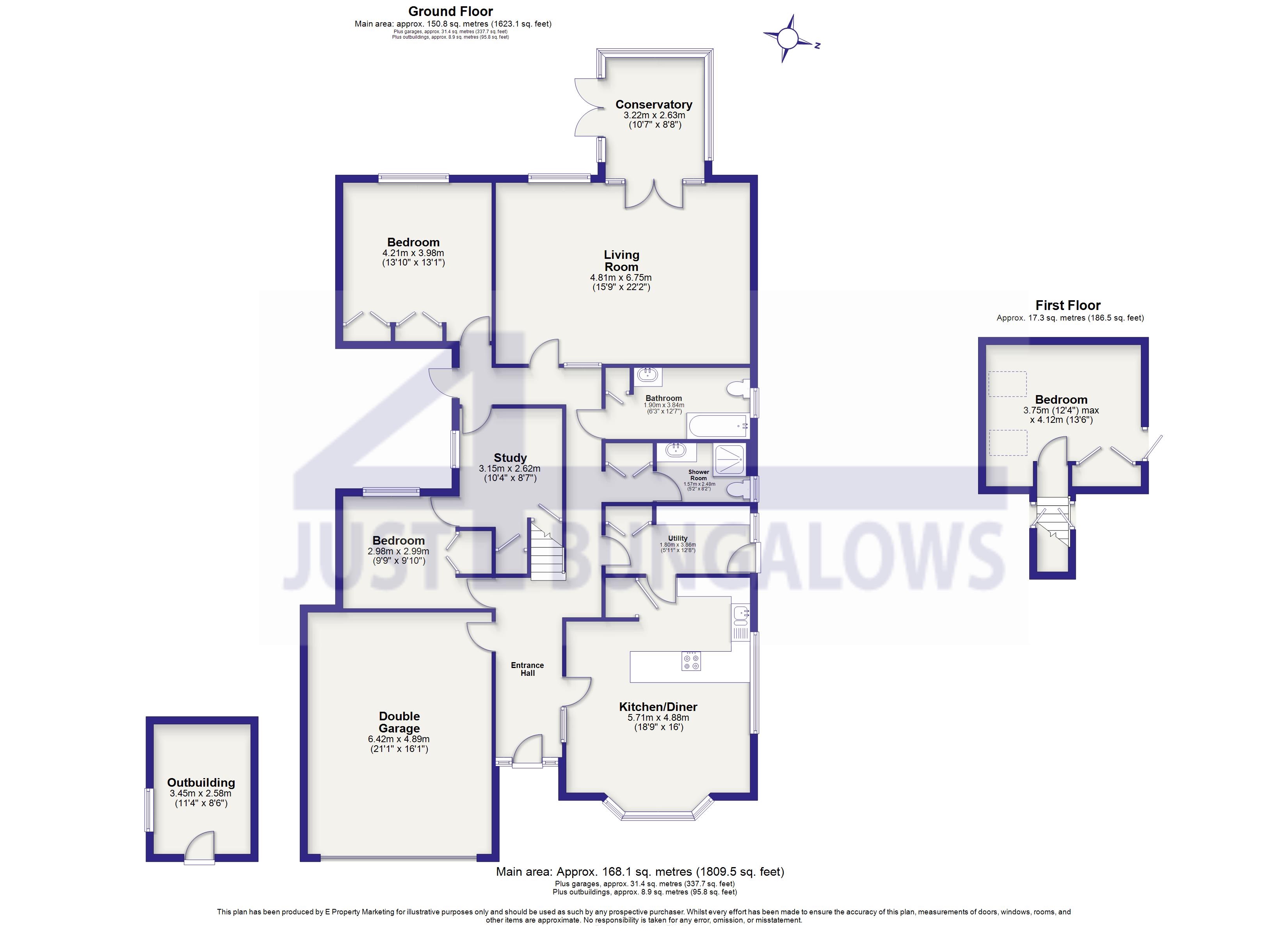 11a, Kings Drive, Pagham, Bognor Regis, West Sussex floorplan