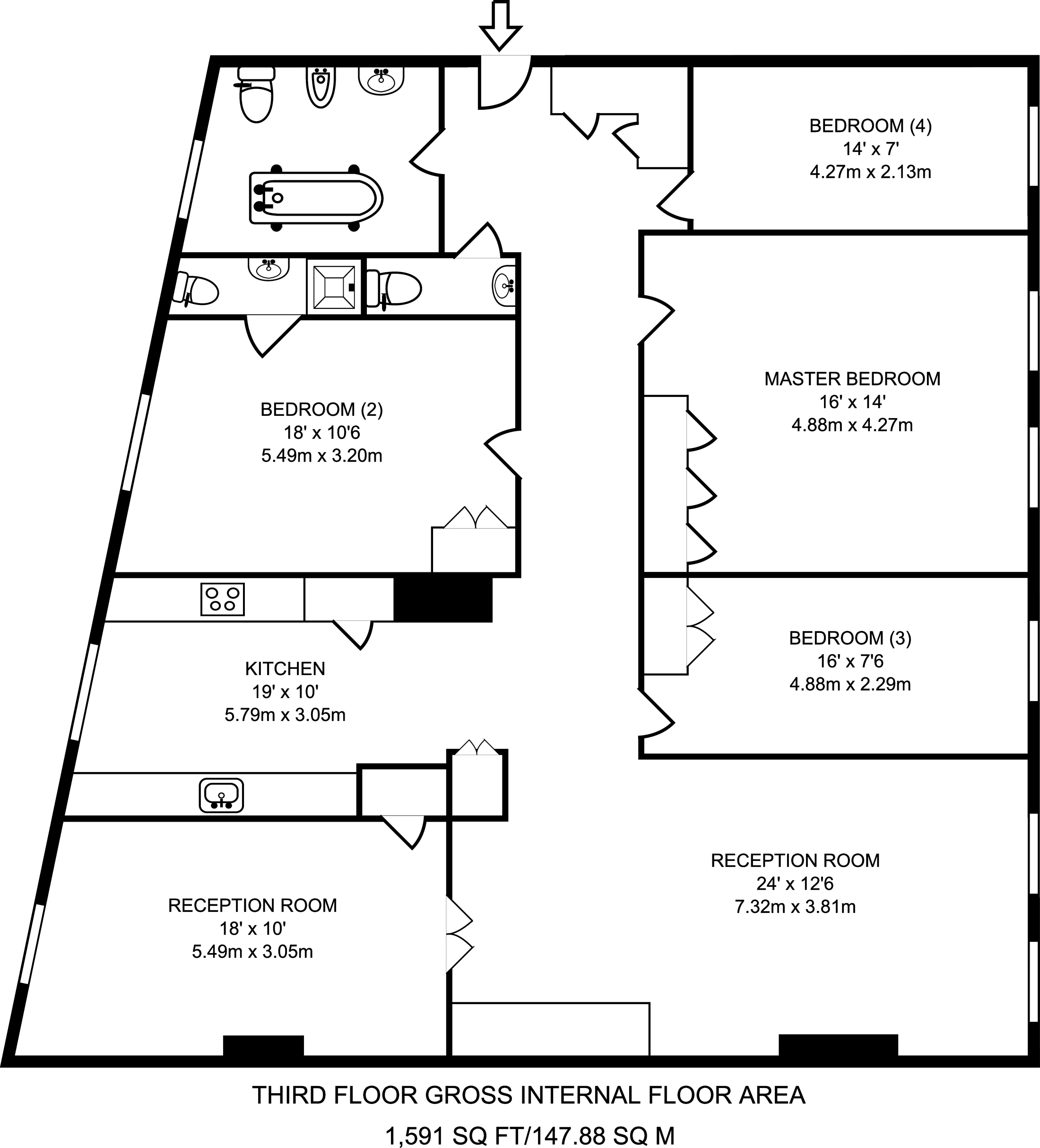 4 Bedrooms Flat to rent in Emperors Gate, South Kensington SW7