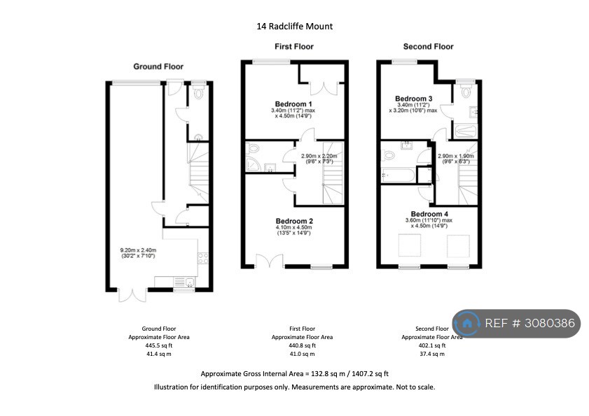 Radcliffe Mount West Bridgford, Nottingham floorplan