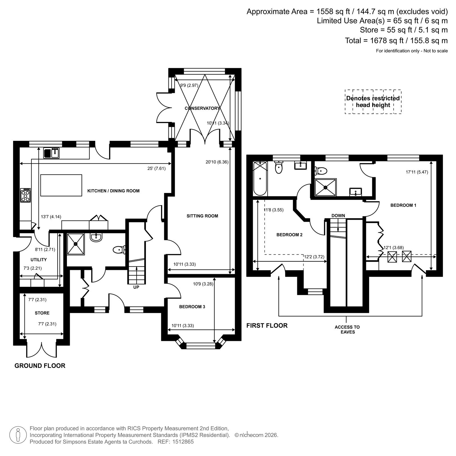 35, New Road, Wonersh floorplan