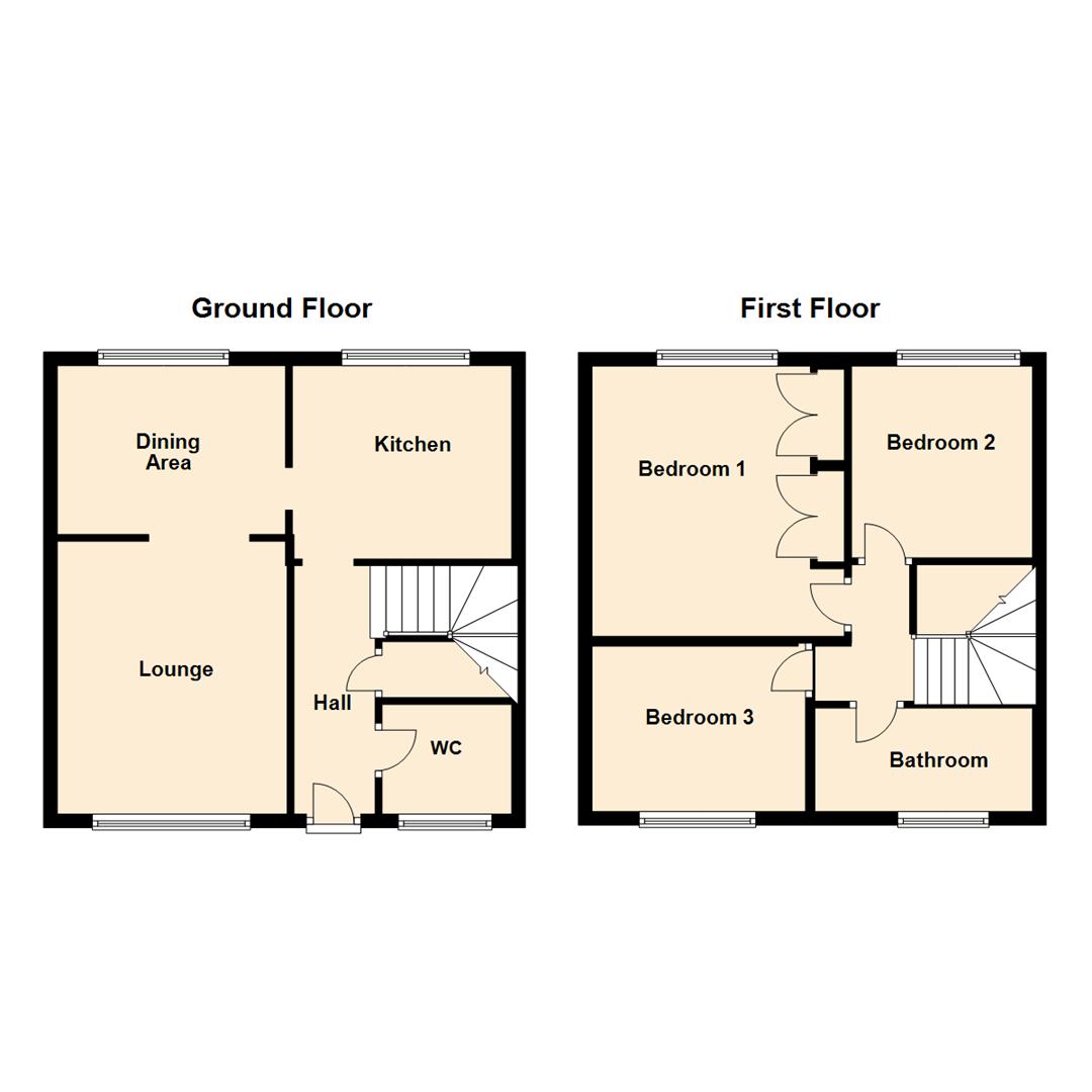 3 Bedrooms Terraced house for sale in Langbar Square, Leeds LS14