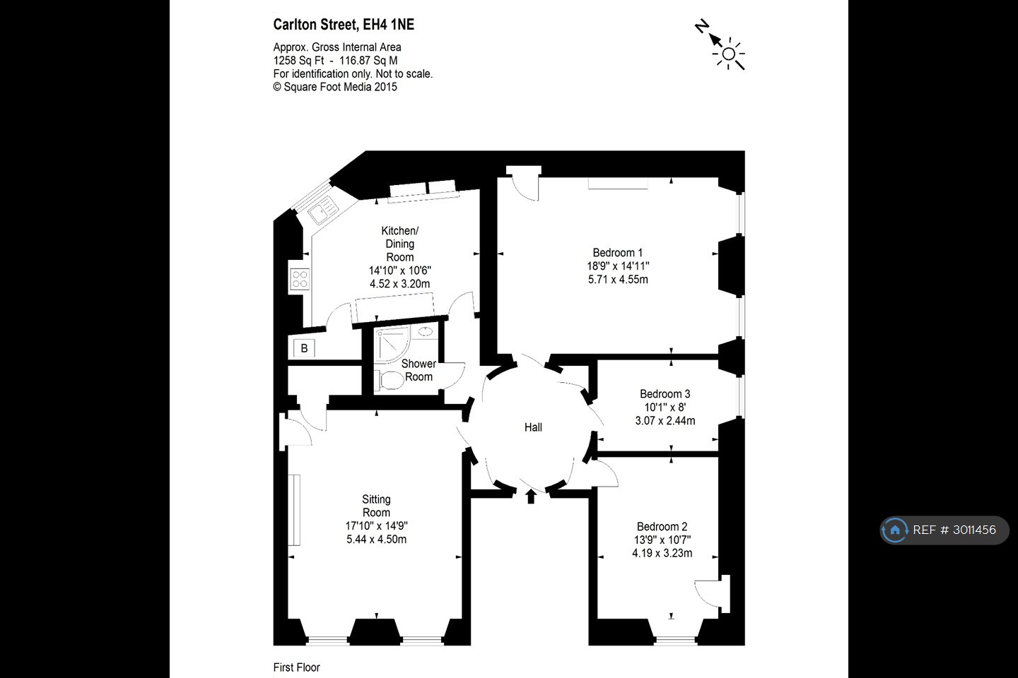 Carlton Street, NewtownStockbridge, Edinburgh floorplan