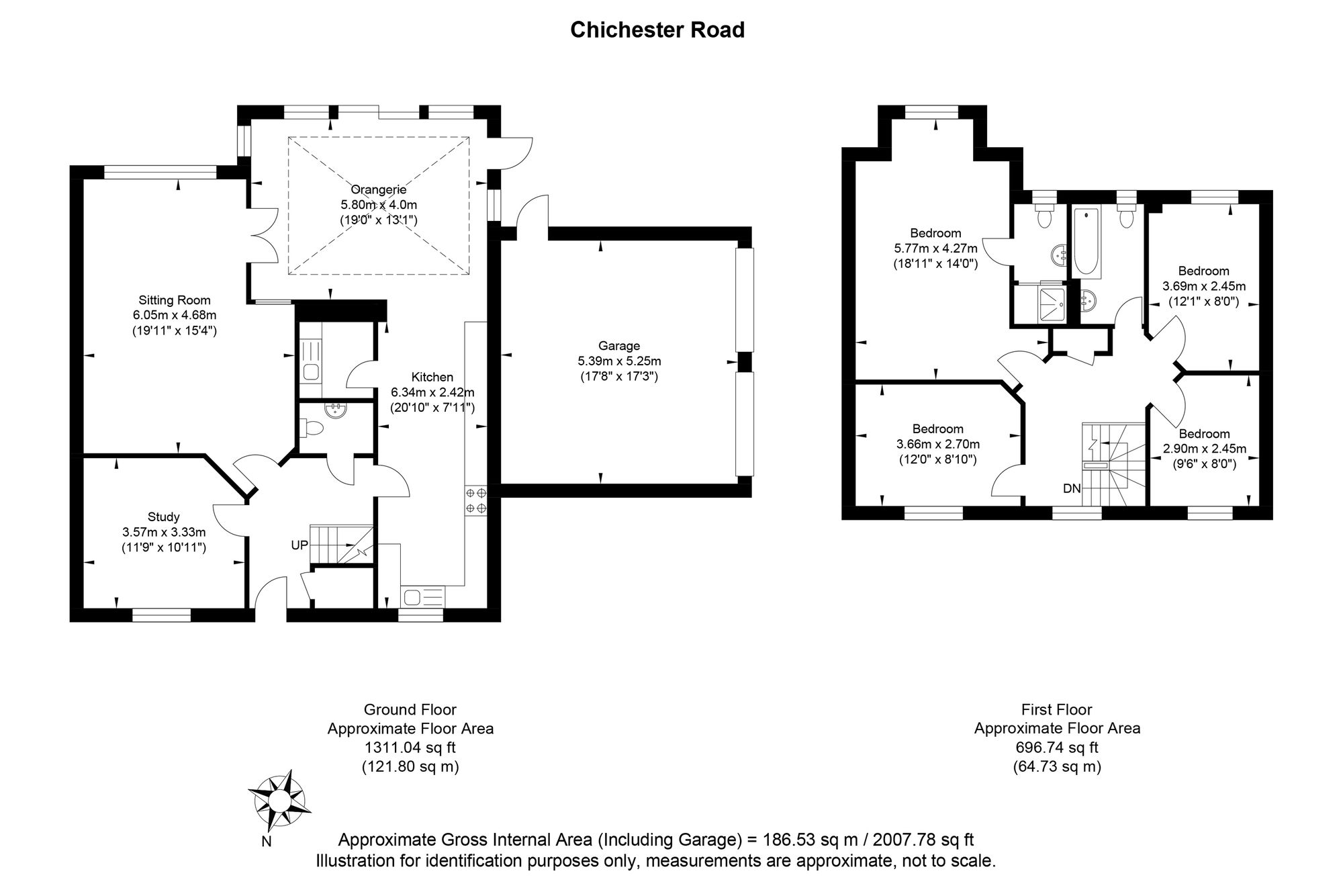 28 Chichester Road, Hailsham floorplan