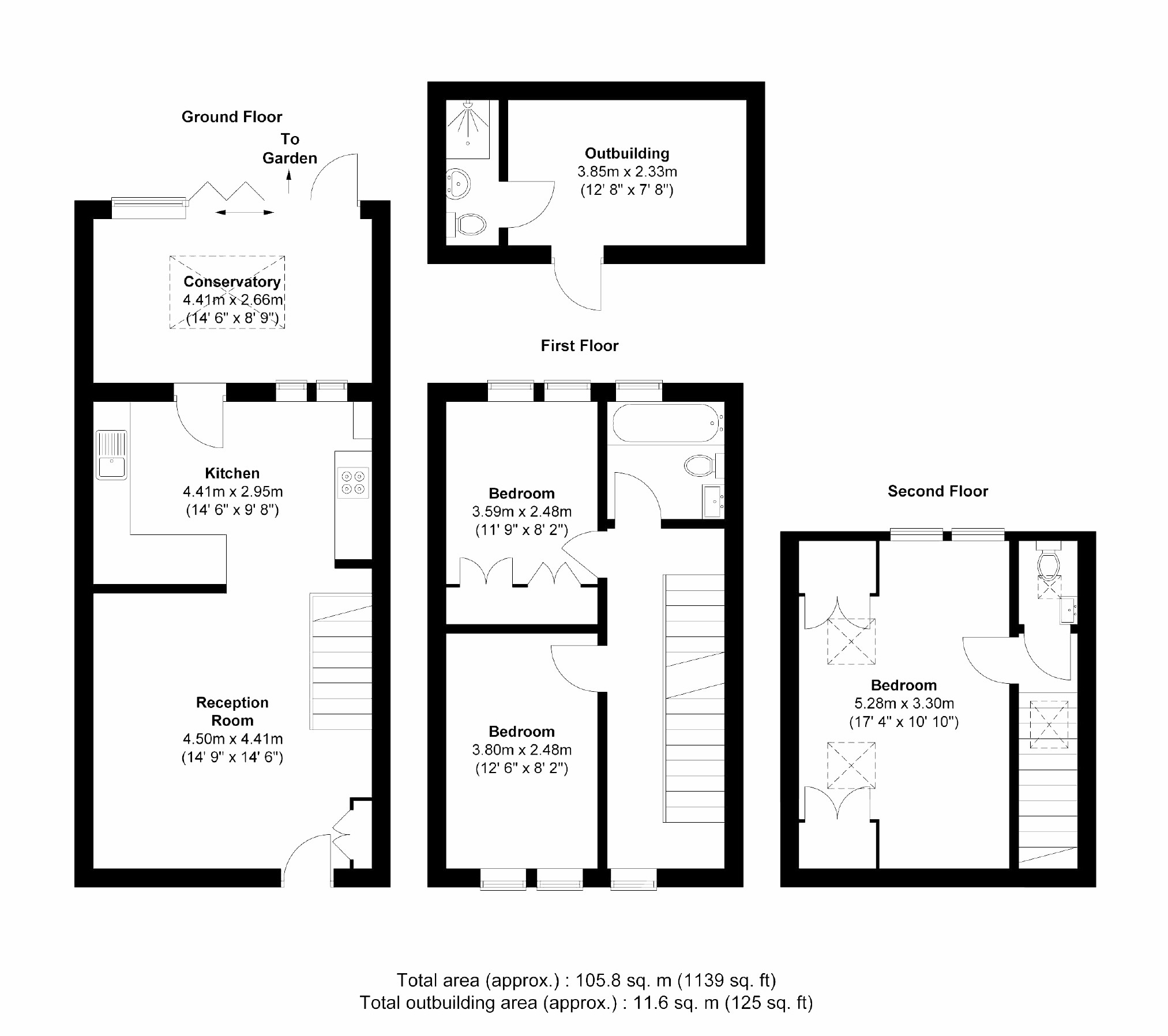 3, Codling Close, London floorplan