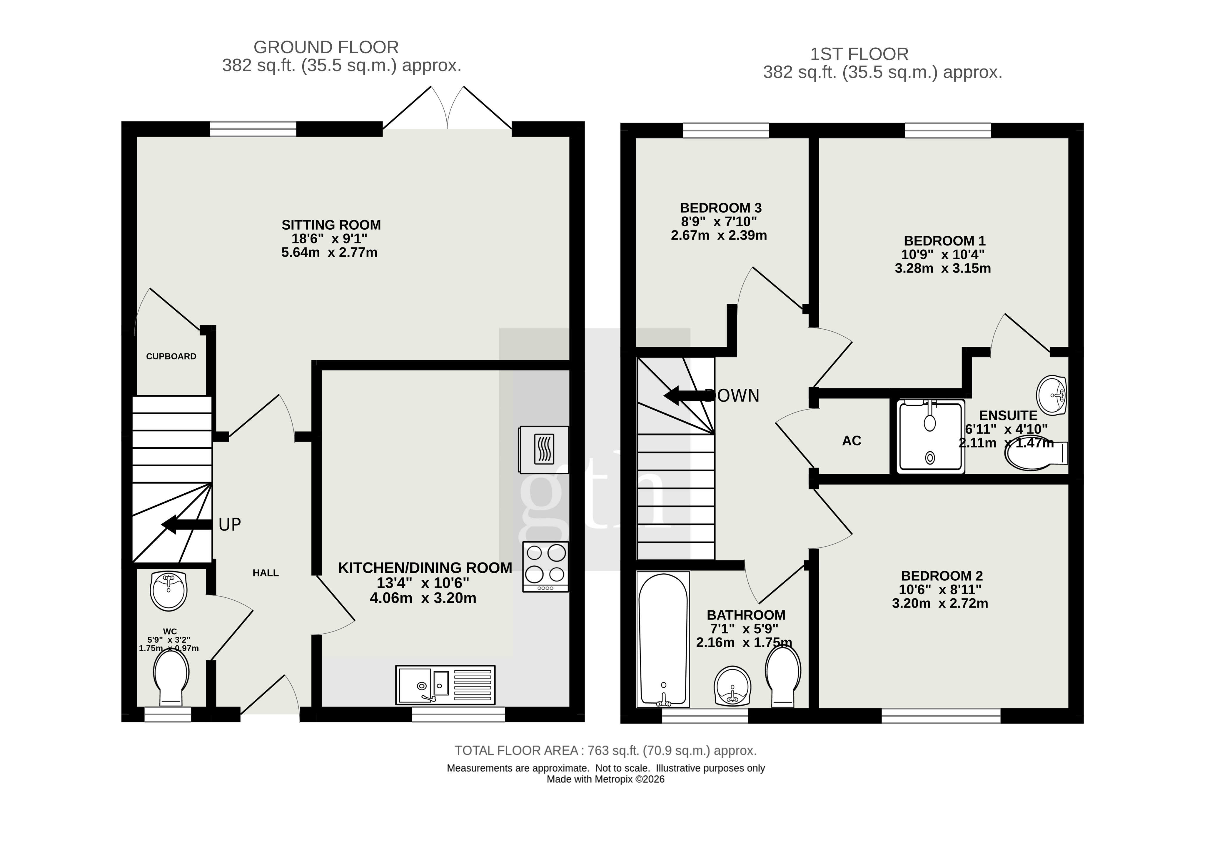 6, Barley Close, Bridgwater floorplan