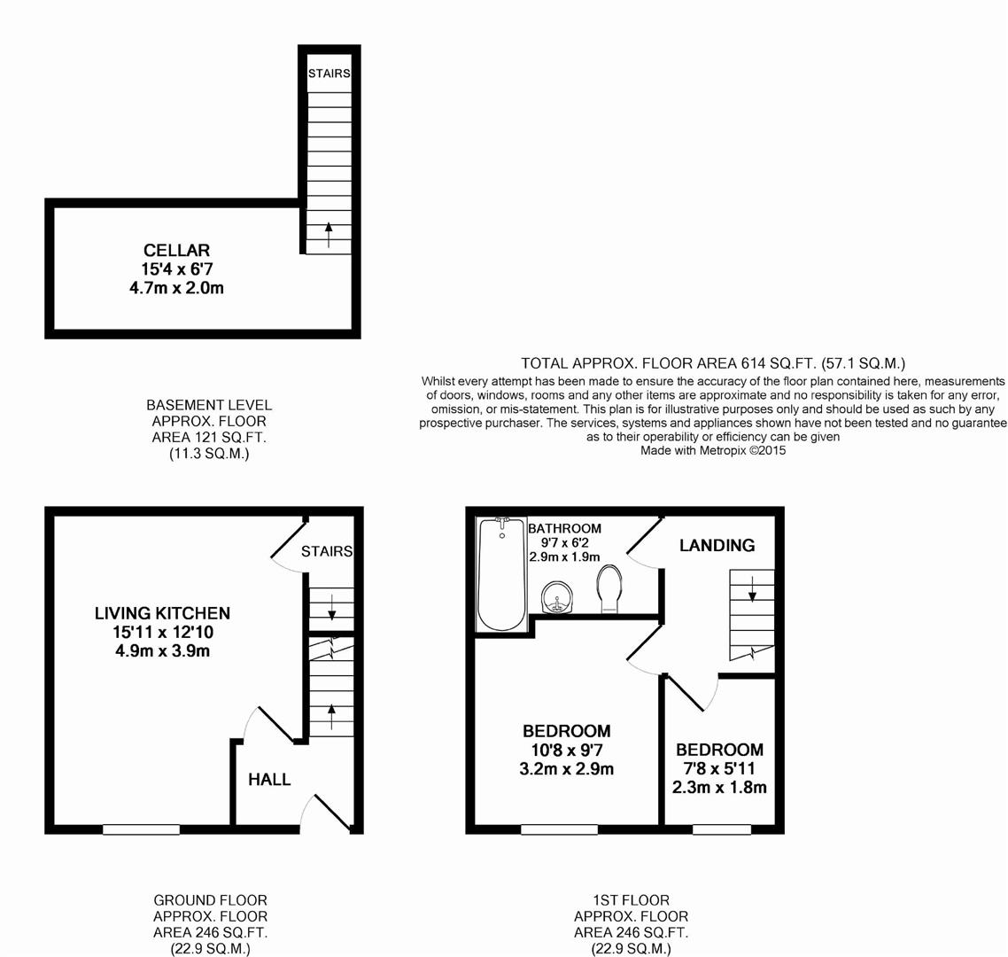 31, Thorncliffe Street, Huddersfield floorplan