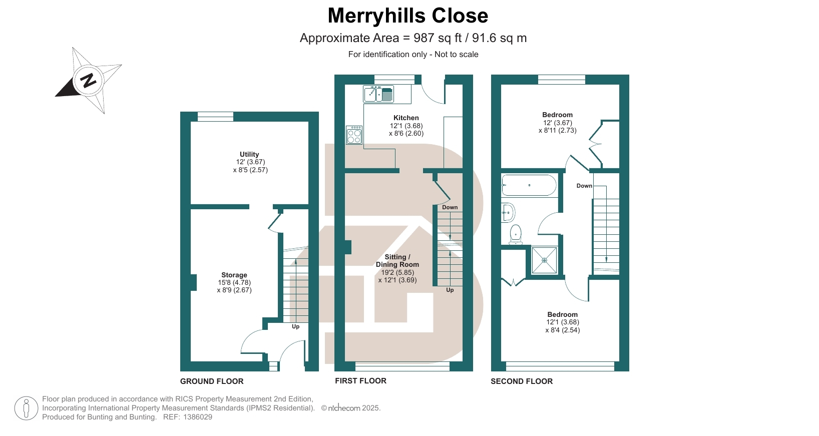 22, Merryhills Close, Westerham floorplan
