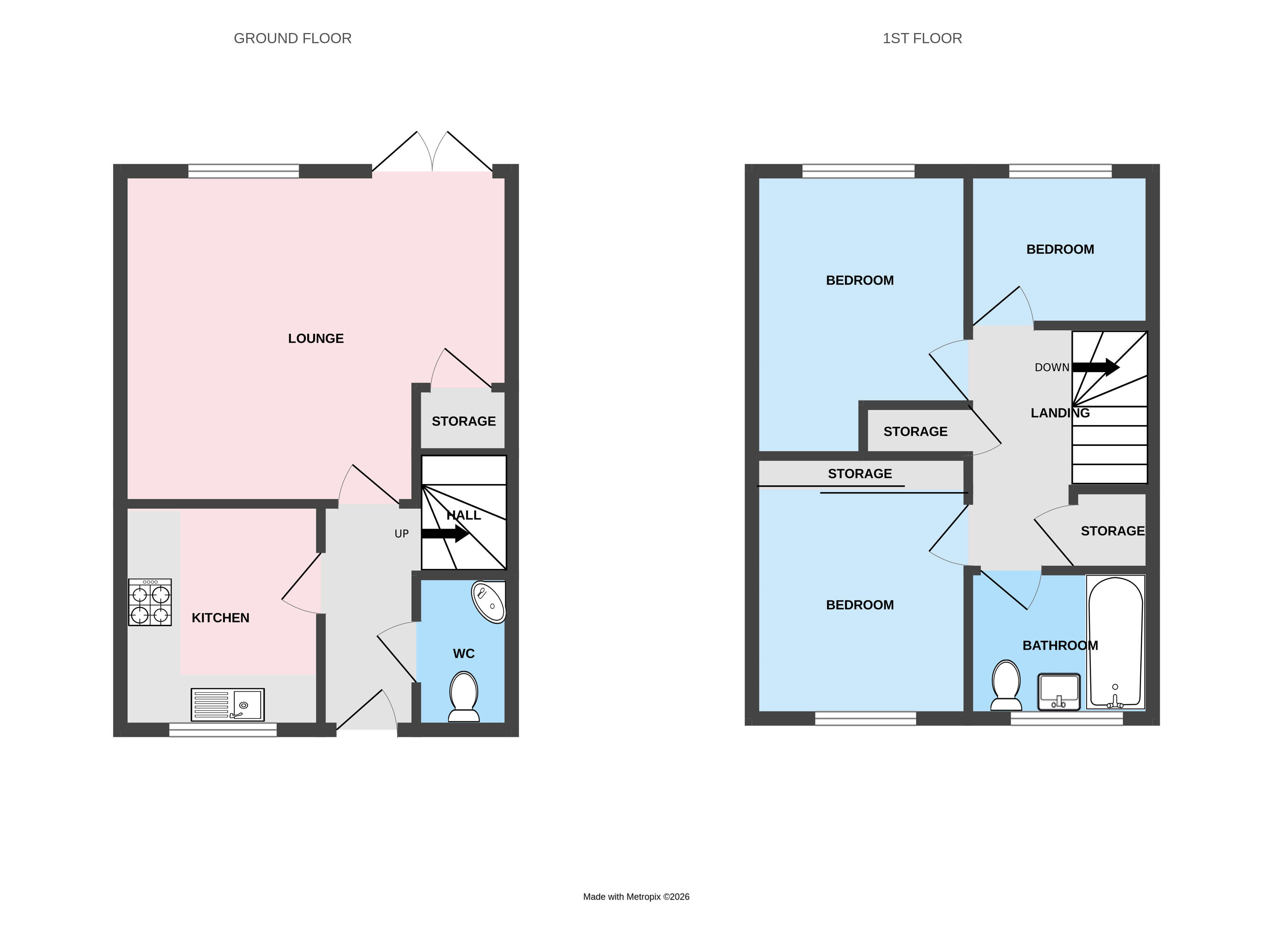 9, Brazier Way, Shrewsbury floorplan