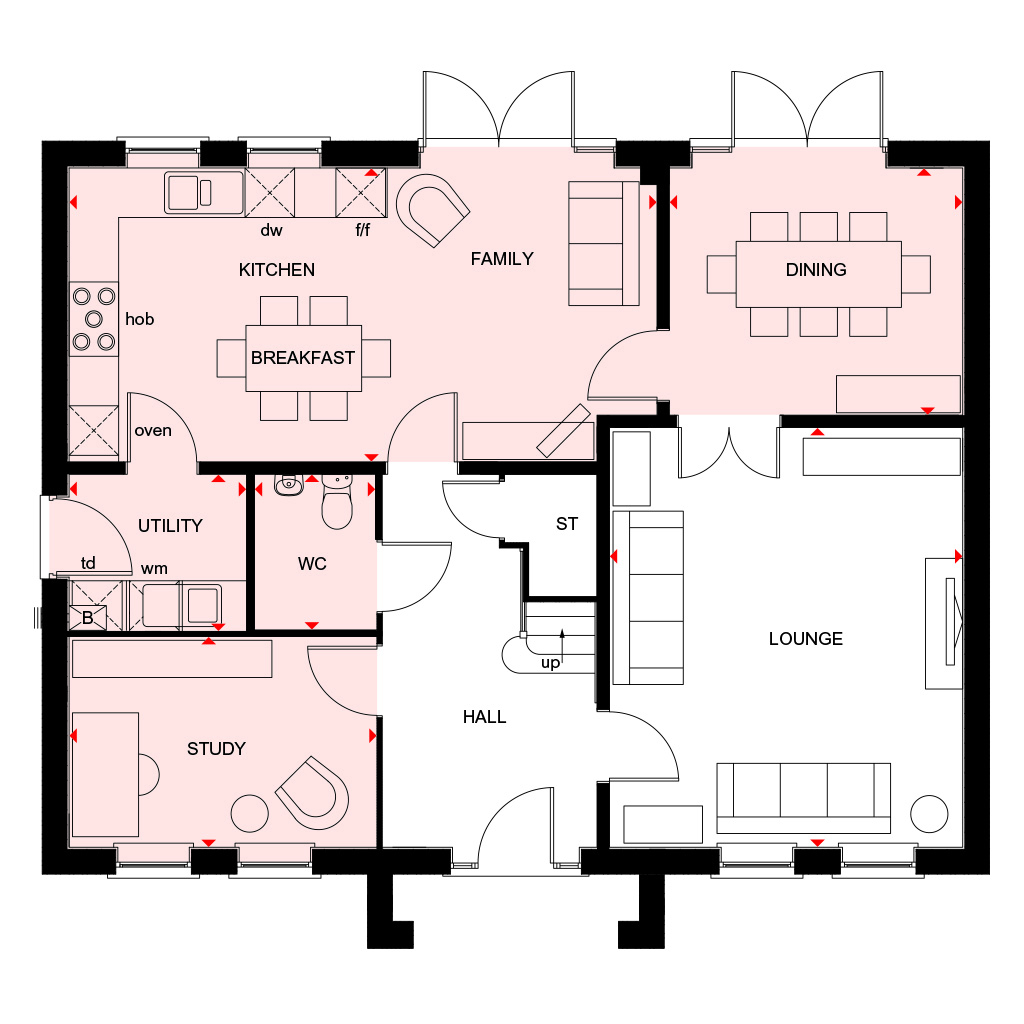 "Lichfield Special" at Prospero Drive, Wellingborough NN8, 5 bedroom