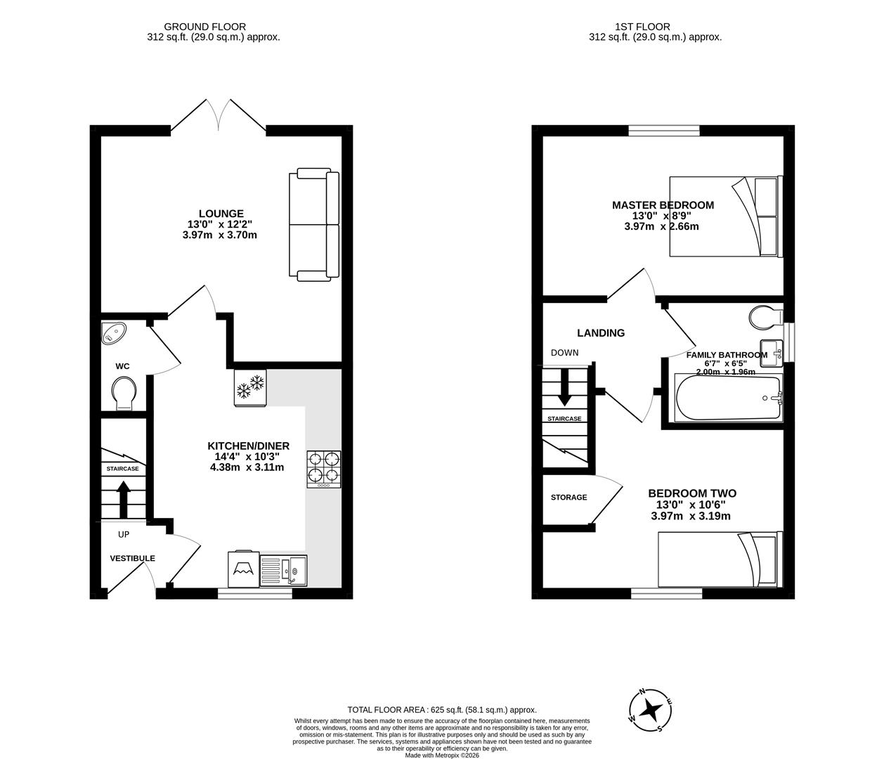 124, Goldcrest Avenue, Leyland floorplan