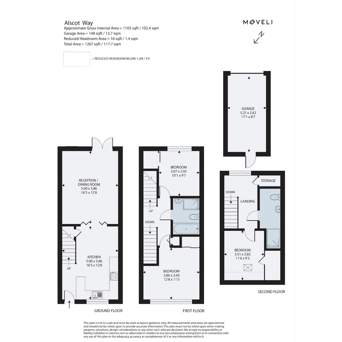 17, Alscot Way, London floorplan