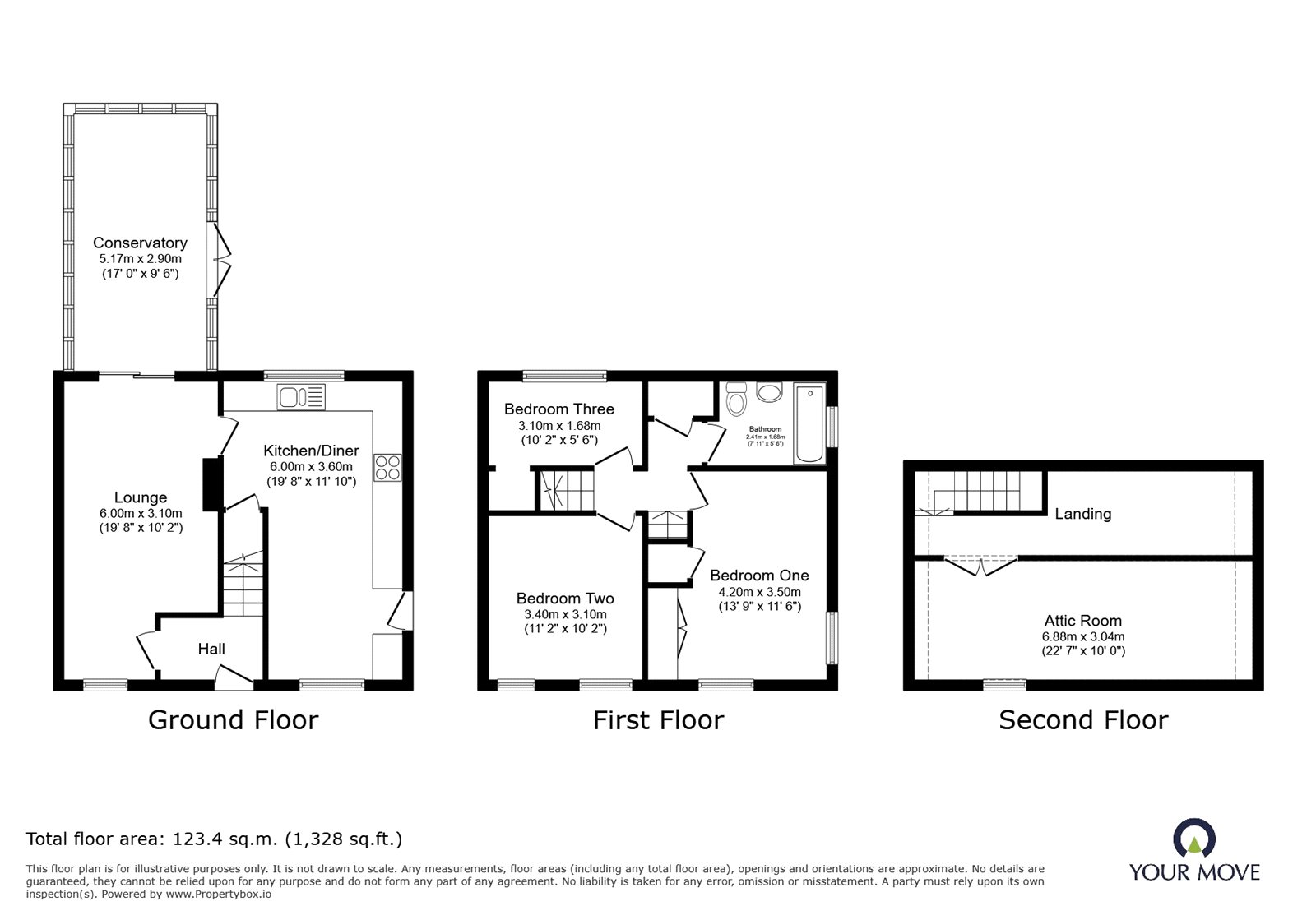 116, Lundy Road, Stoke On Trent floorplan