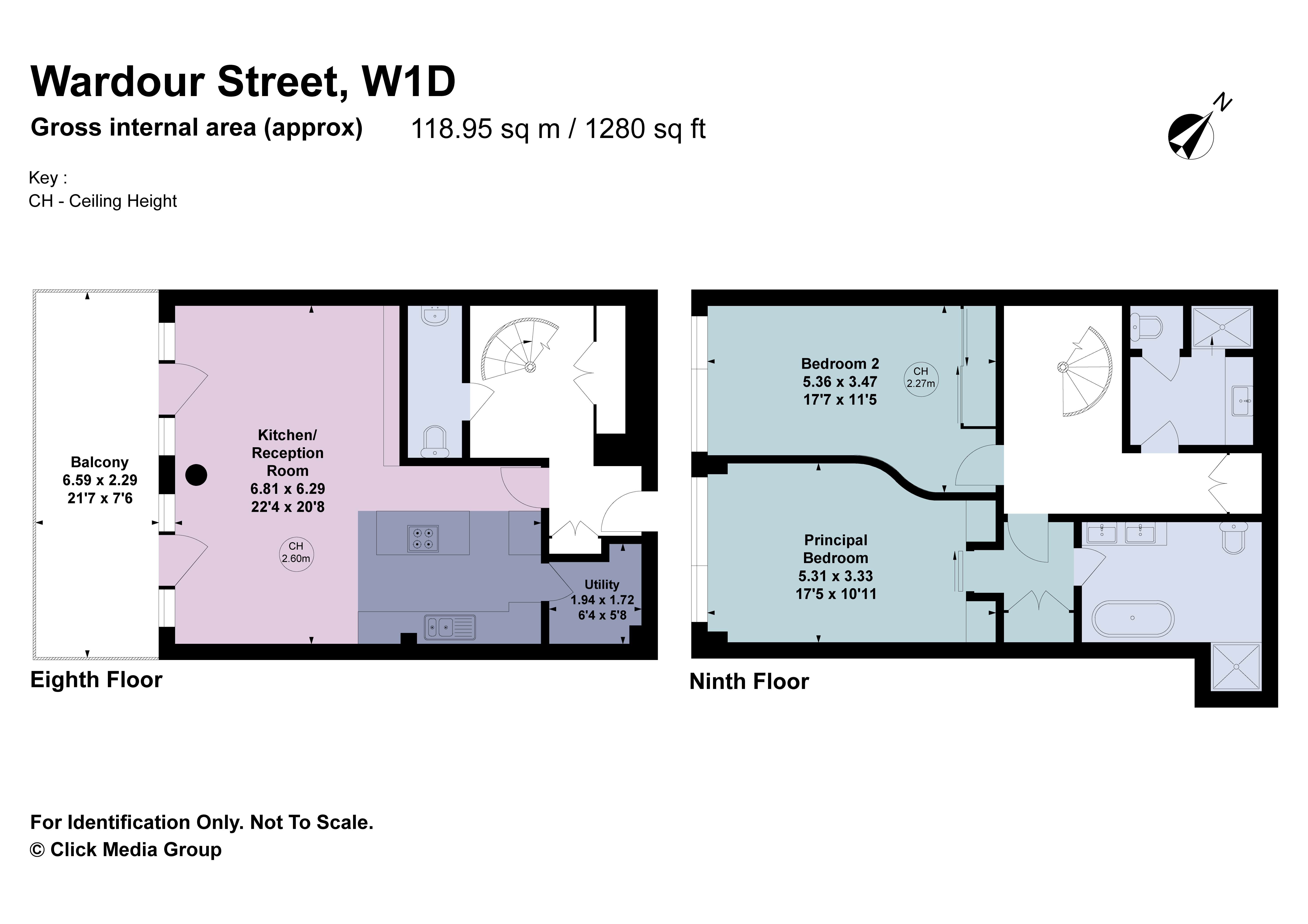 Apartment 7, 10, Wardour Street, London floorplan