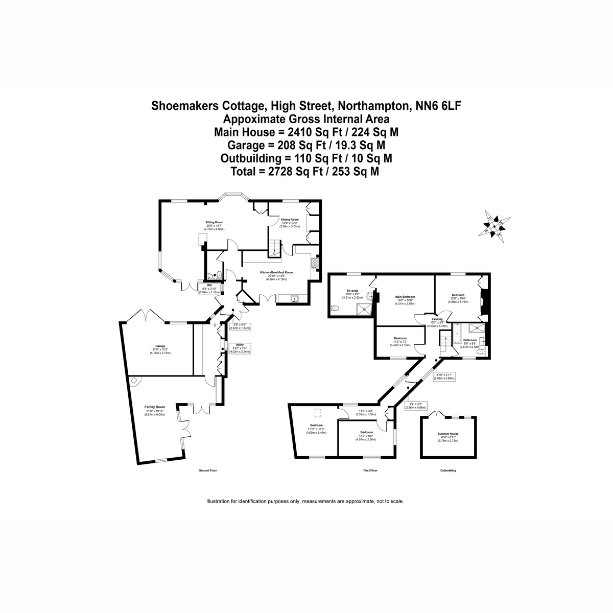 Shoemakers Cottage, 39 High Street, Daventry floorplan