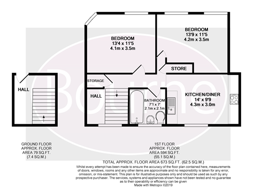 204a, London Road, Guildford floorplan