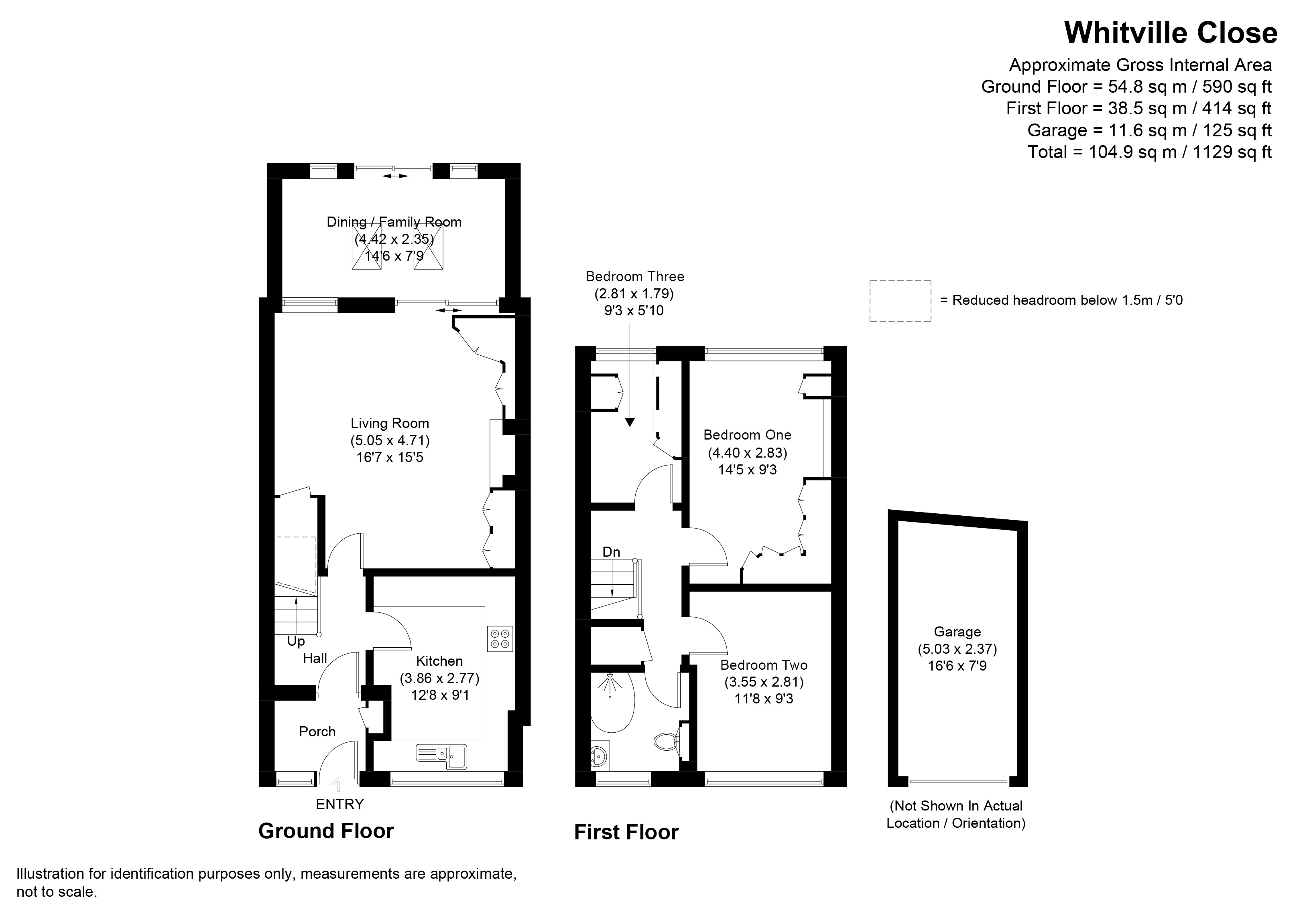 Whitville Close, Kidderminster floorplan
