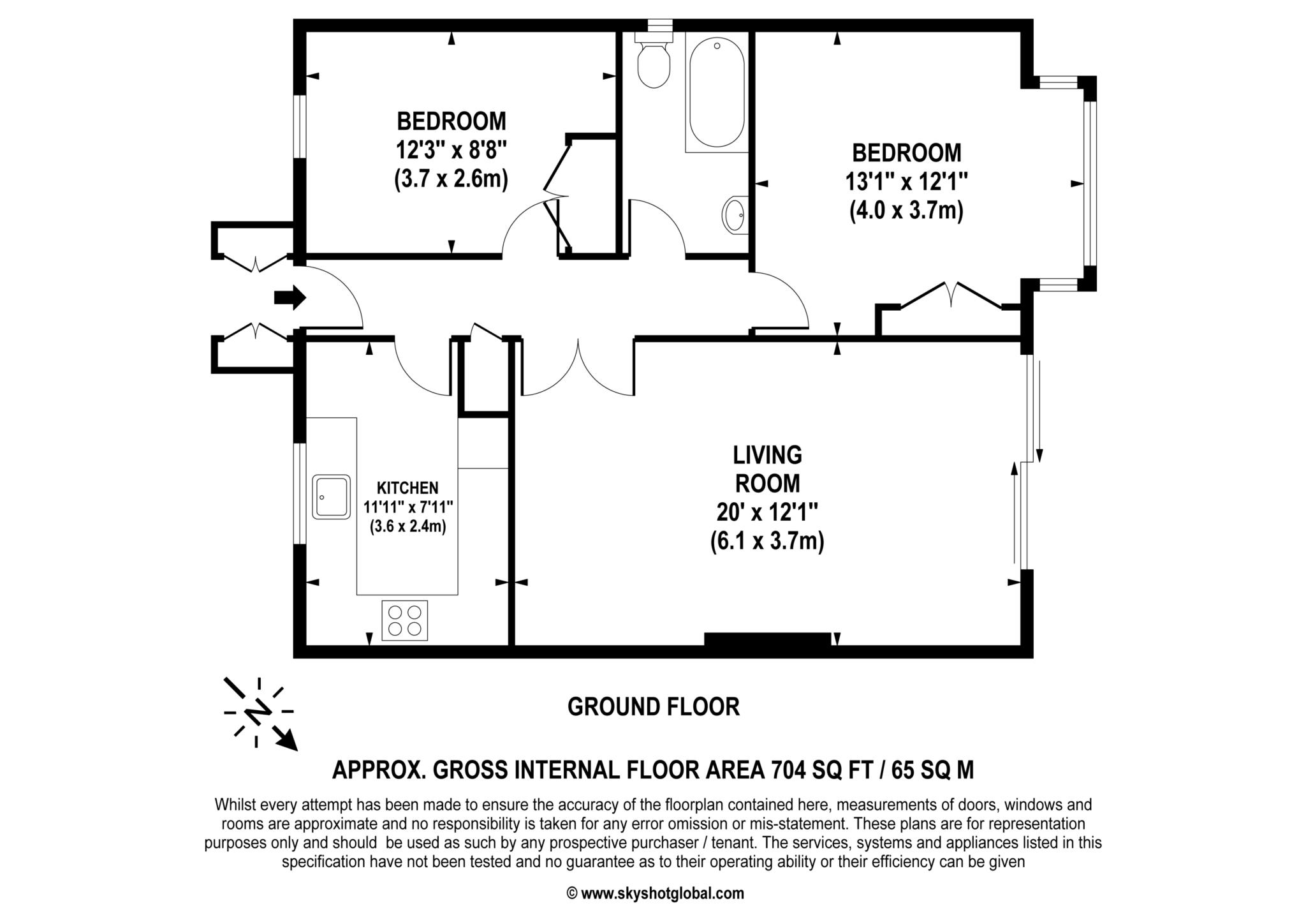15 Meridian Court, Bagshot Road, Ascot floorplan