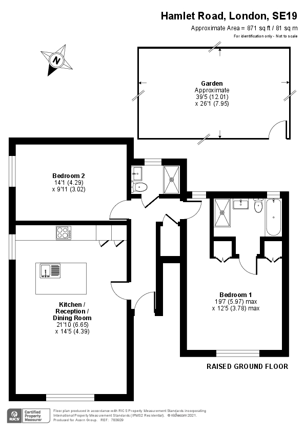 Hamlet Road, London SE19, 2 bedroom flat for sale 60179139