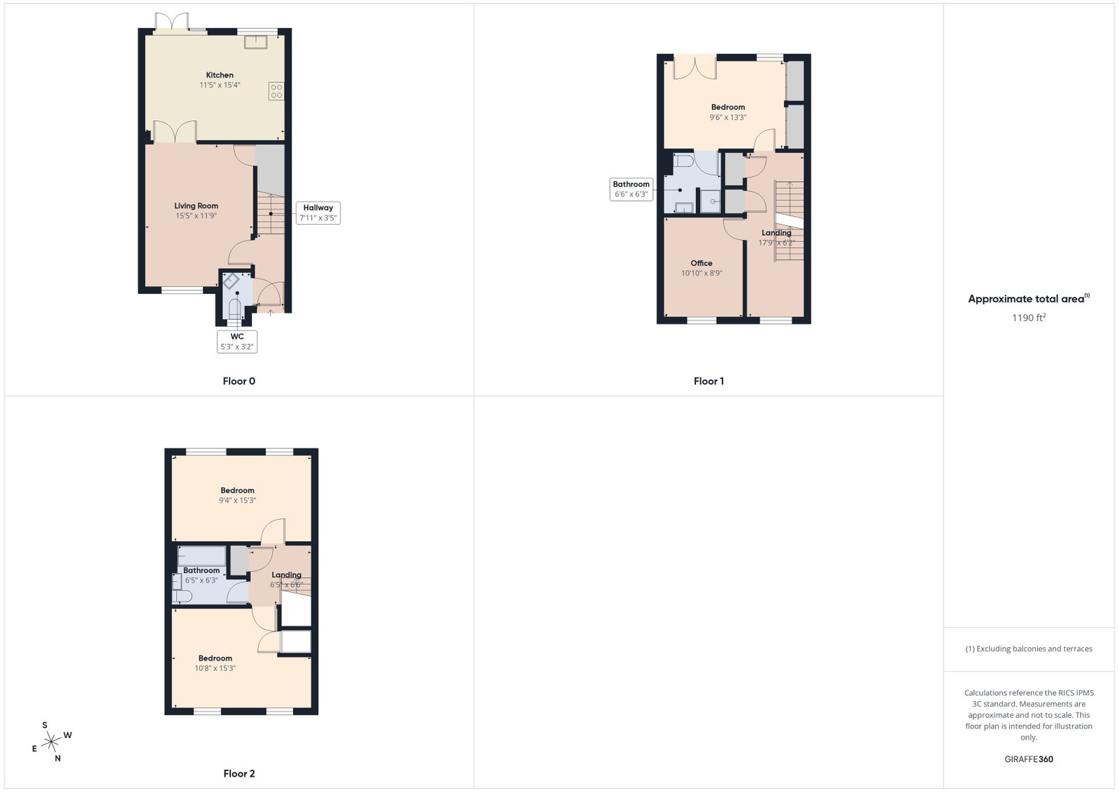 25, Sun Street, Sawbridgeworth floorplan