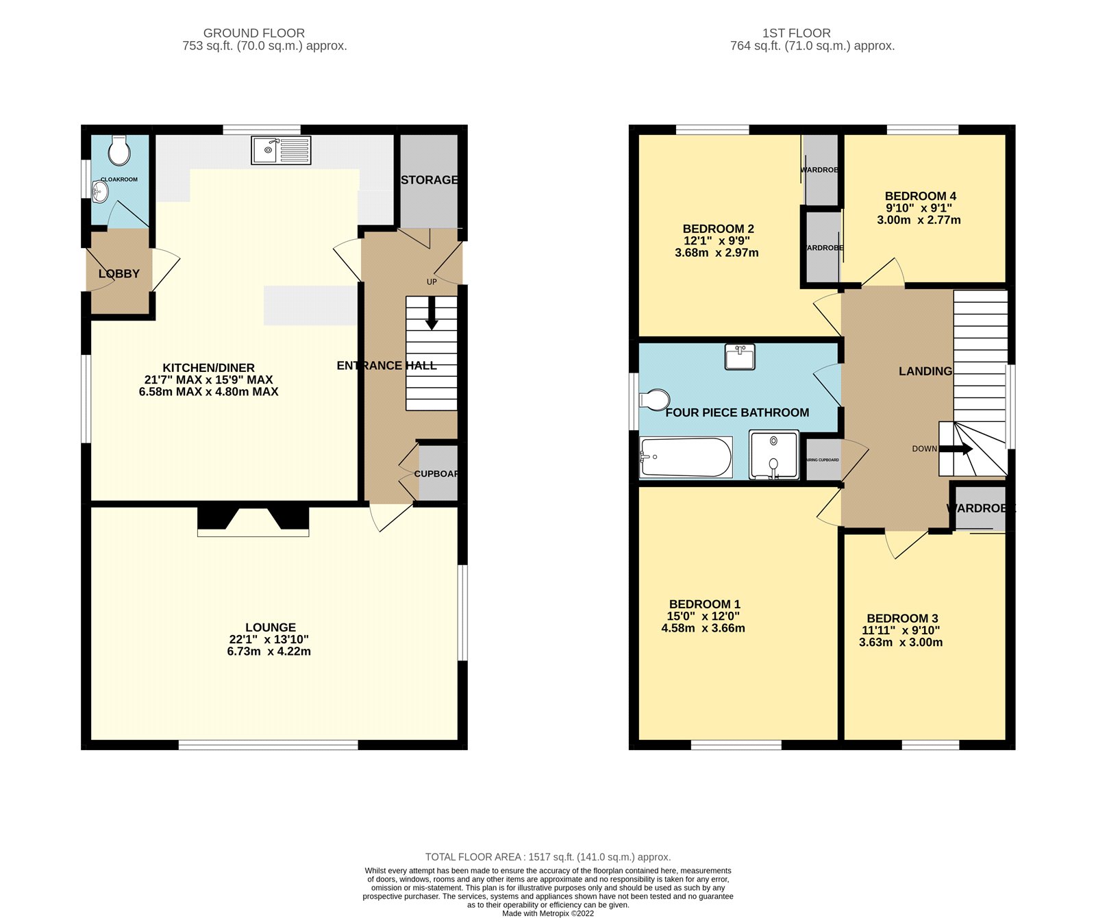 Merlin Way, Swindon, Wiltshire SN3, 4 bedroom detached house for sale