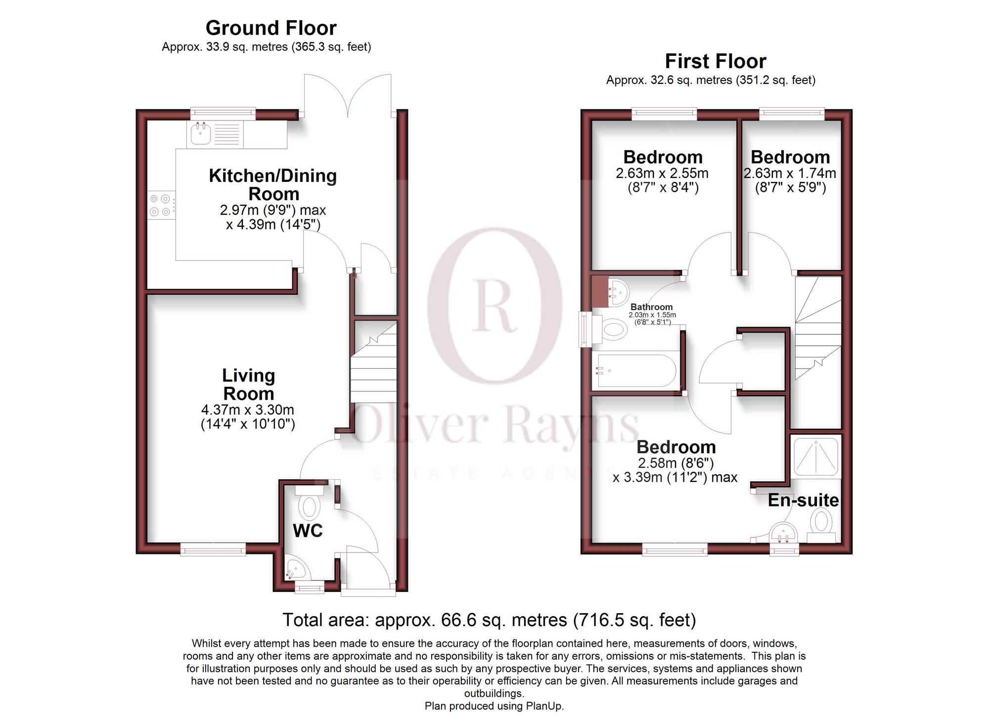 8 Pasture Drive, Leicester floorplan