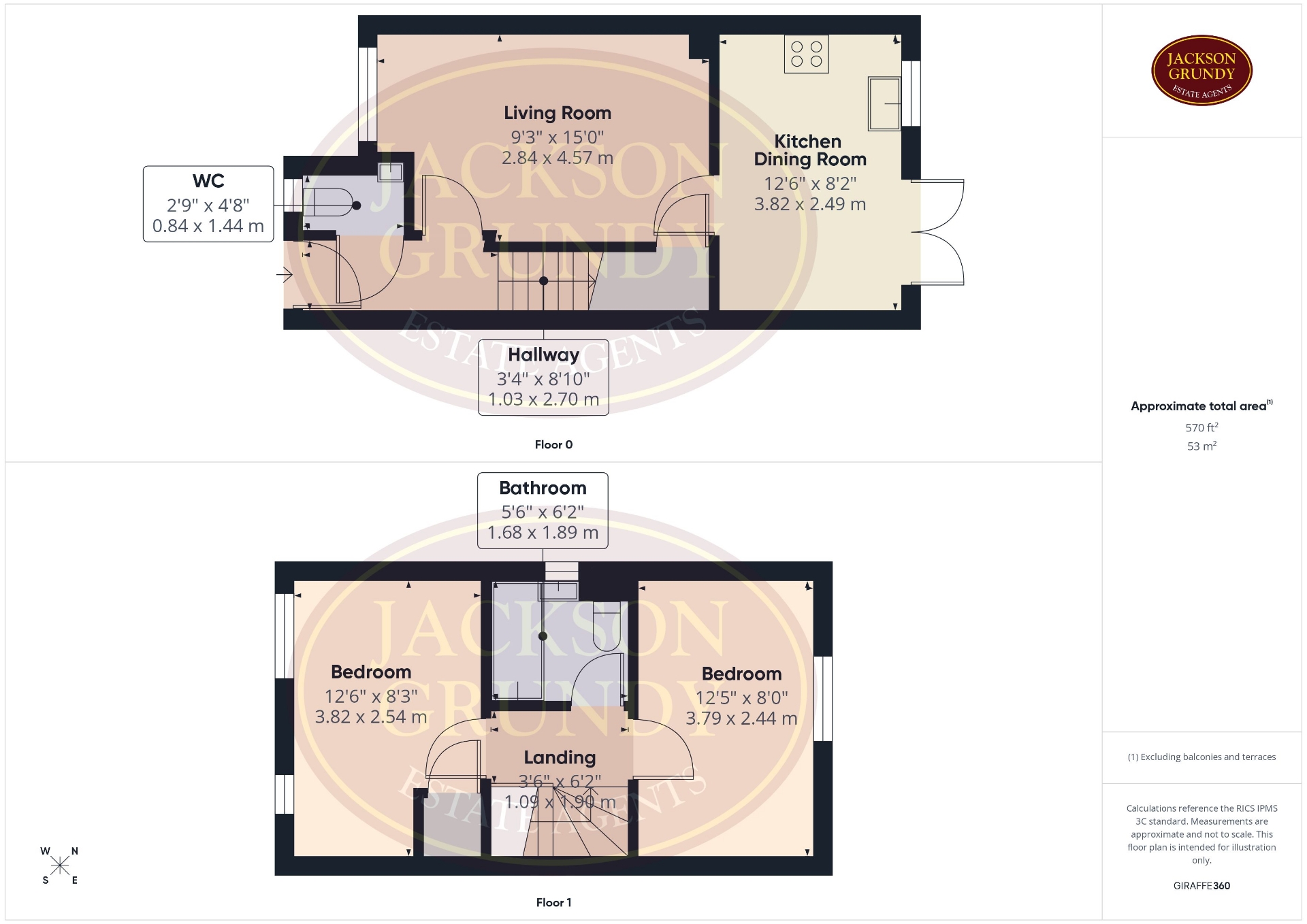 23, Chancellor Court, Northampton floorplan