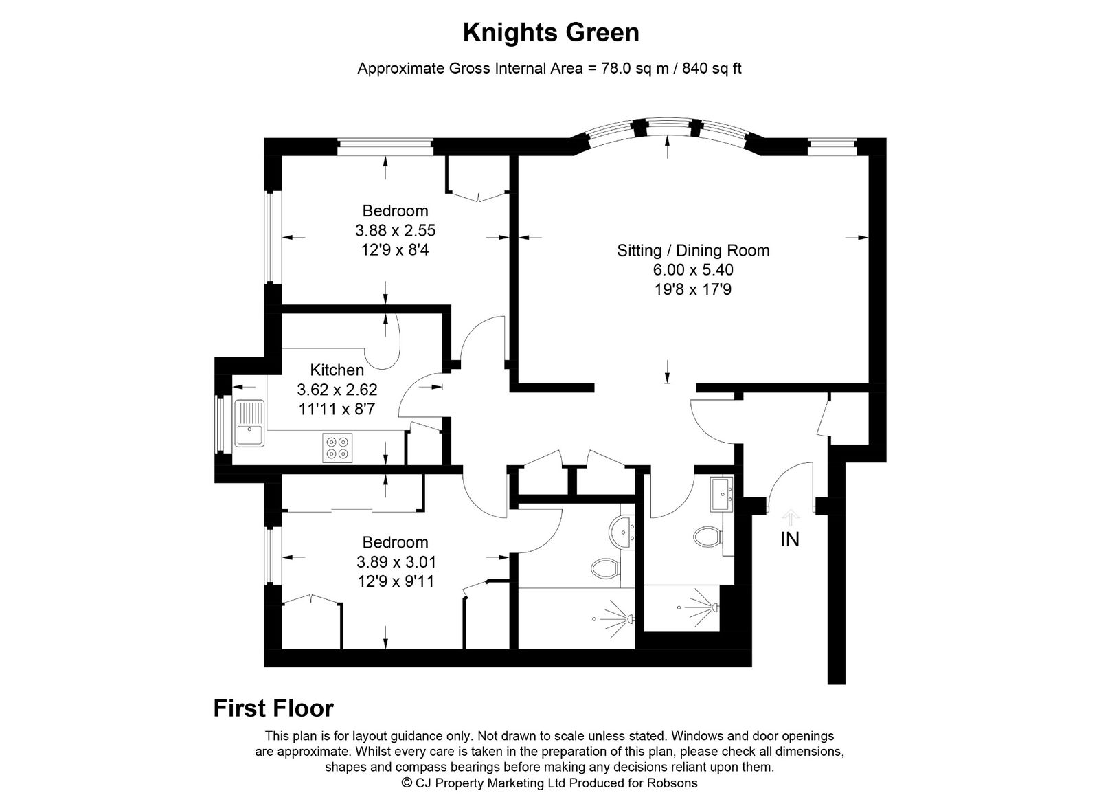 8, Knights Green, Chorleywood floorplan