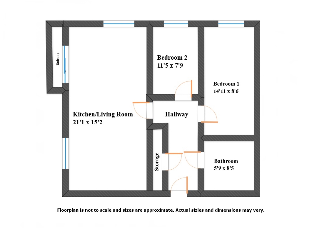 Southbury Road, Enfield floorplan