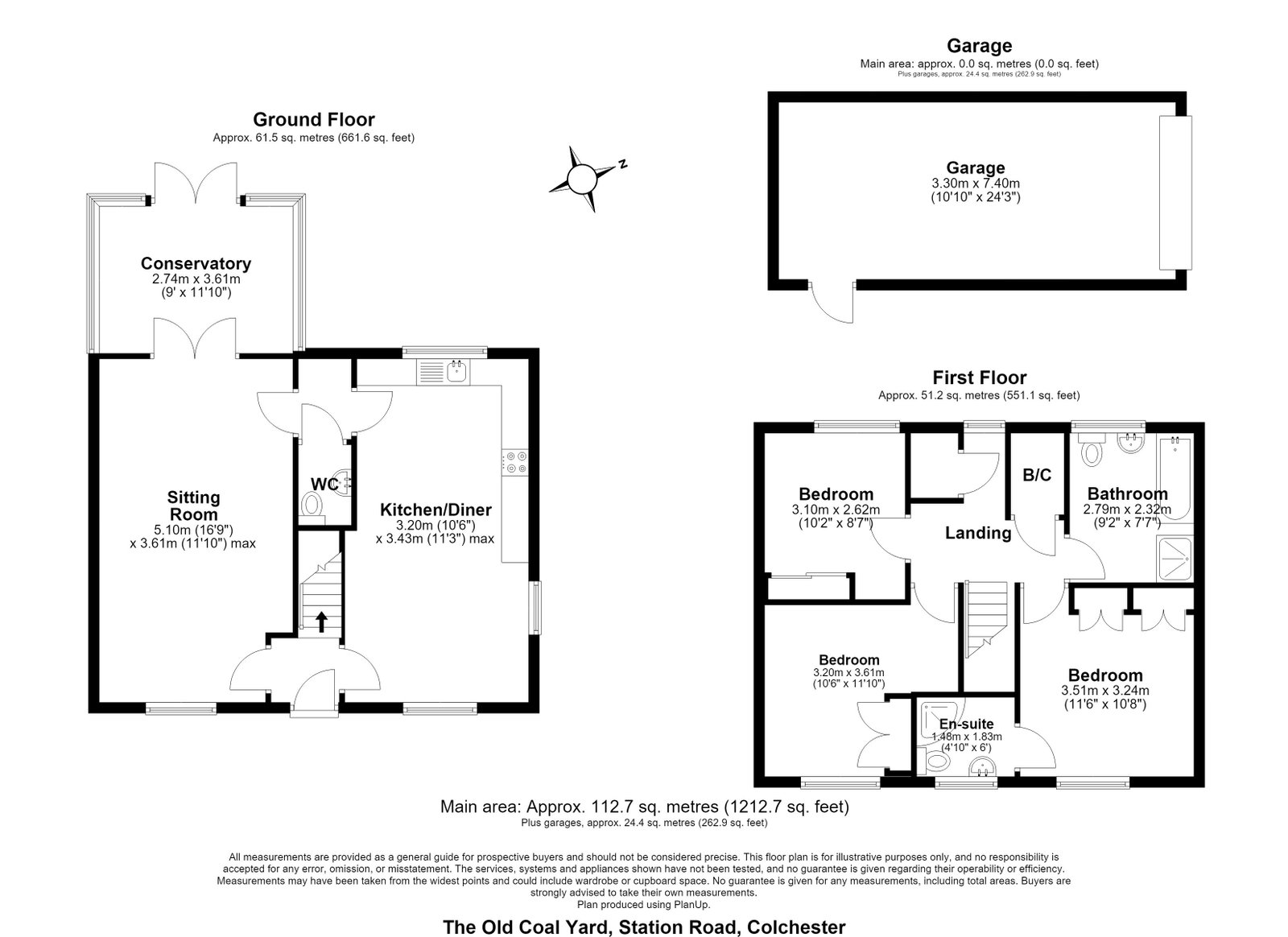 The Old Coal Yard, Station Road, Colchester floorplan