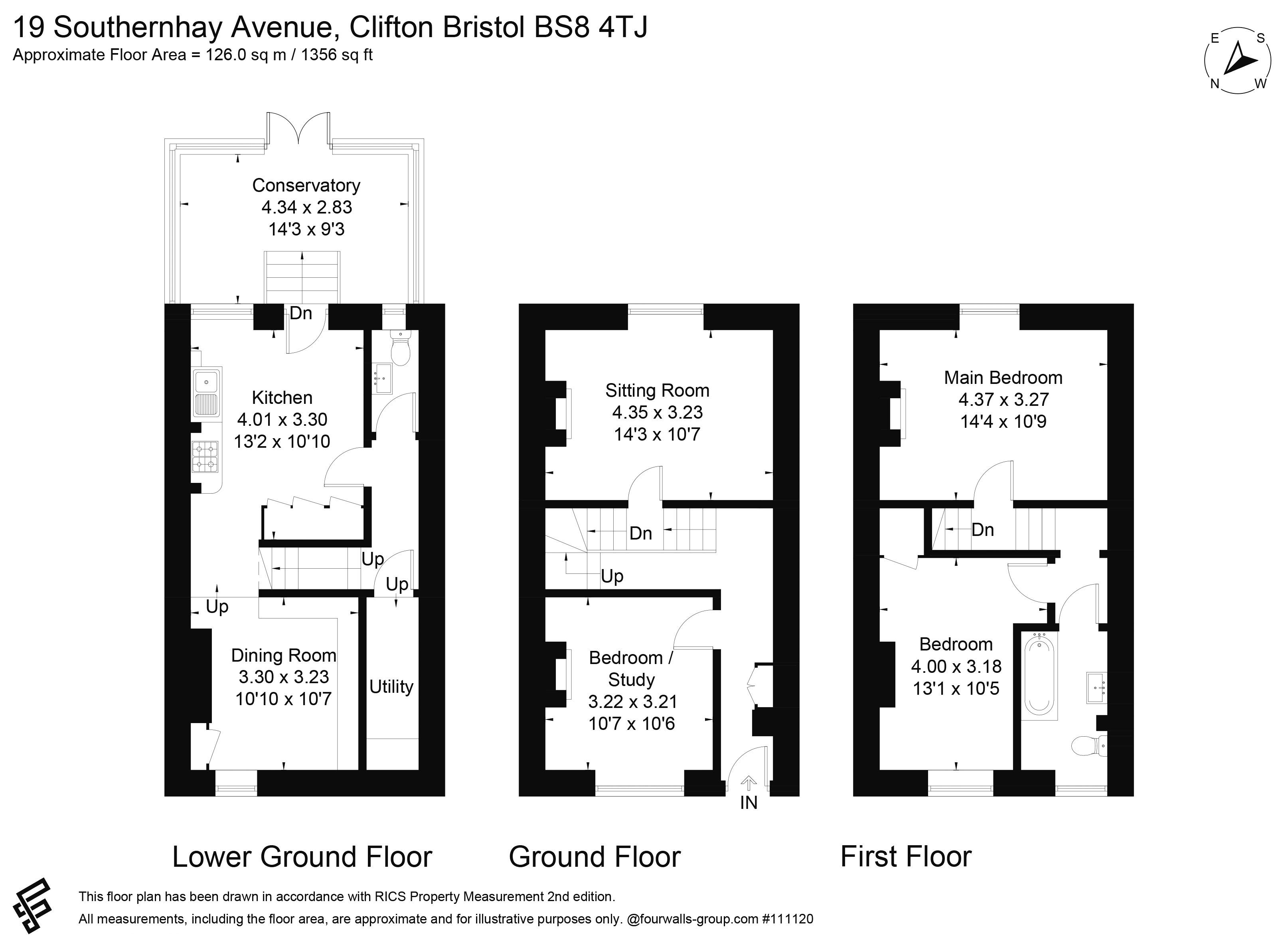 19, Southernhay Avenue, Bristol floorplan