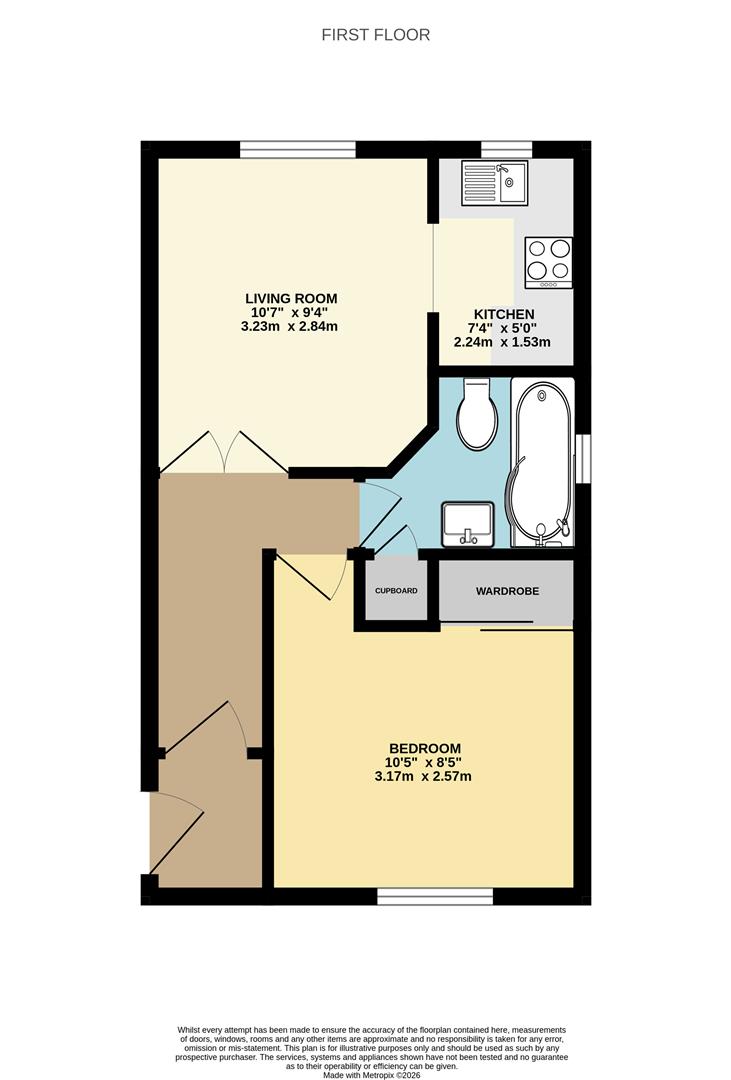 21, Lewis Crescent, Exeter floorplan