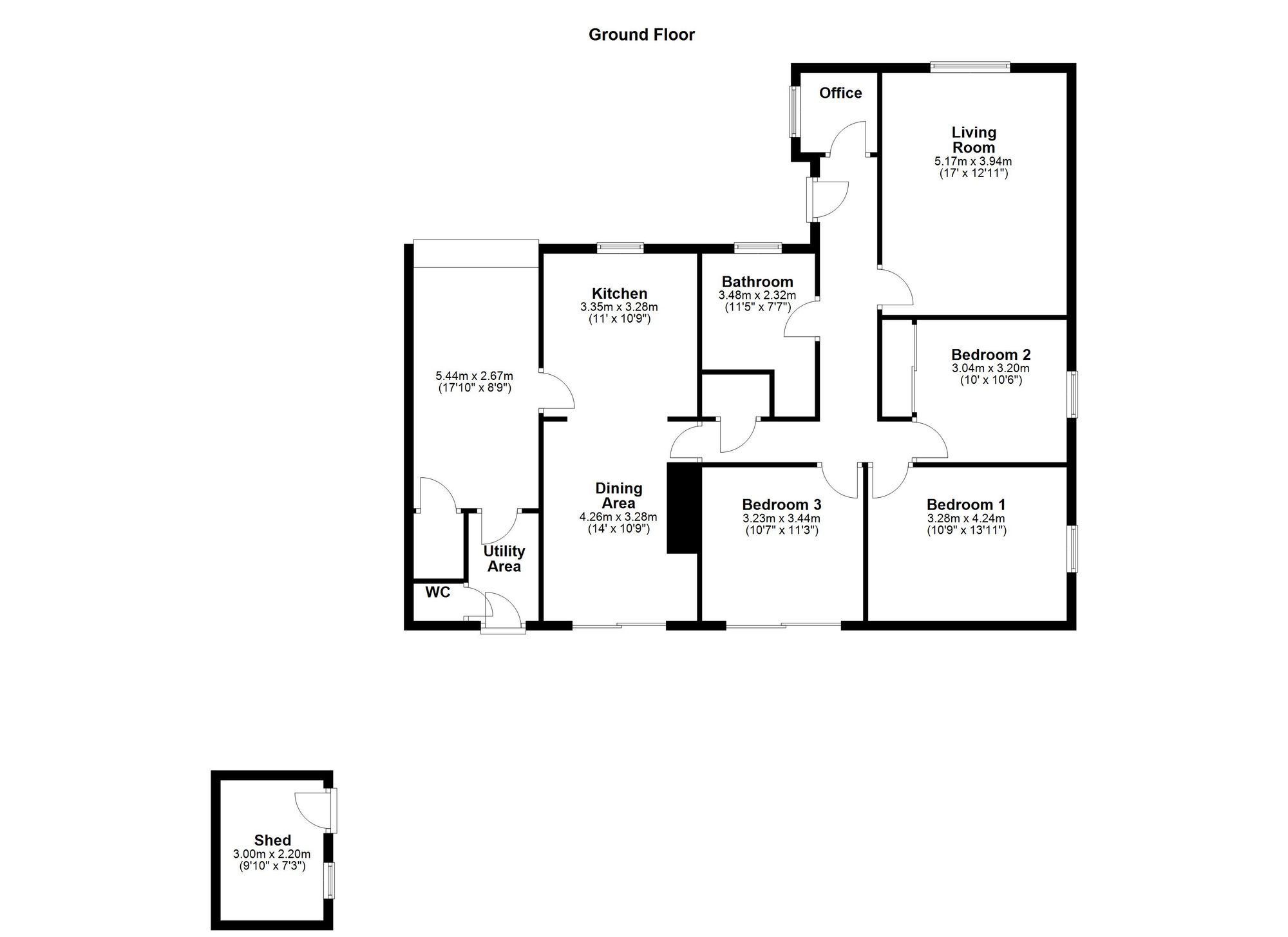 50 Prospect Way, Crediton floorplan