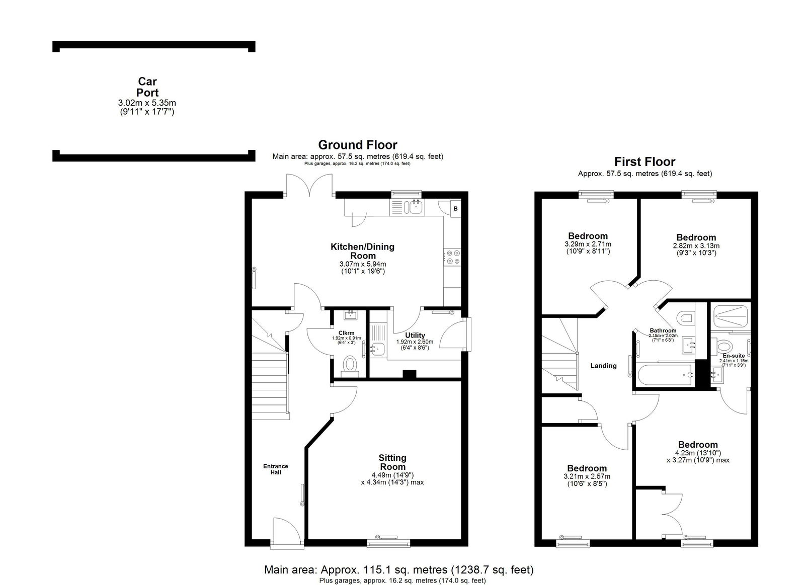3, Tailors Walk, Tetbury floorplan