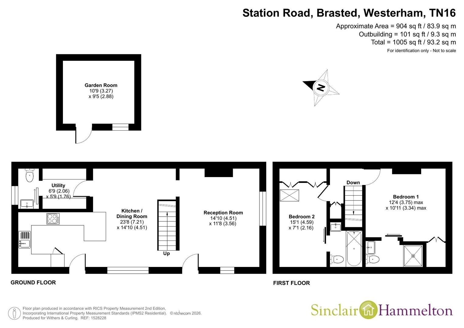 3, Station Road, Westerham floorplan