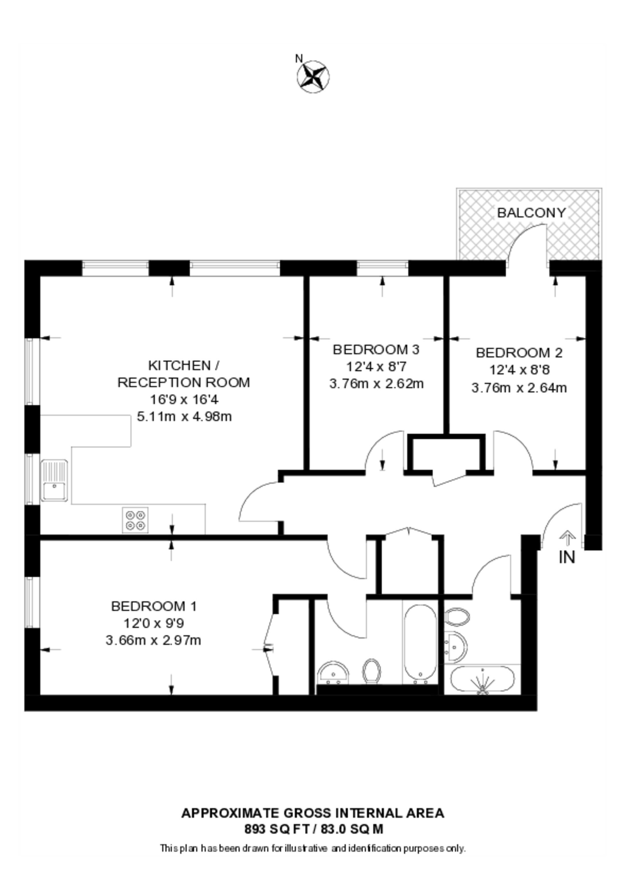 Henry Court, Stanmore floorplan