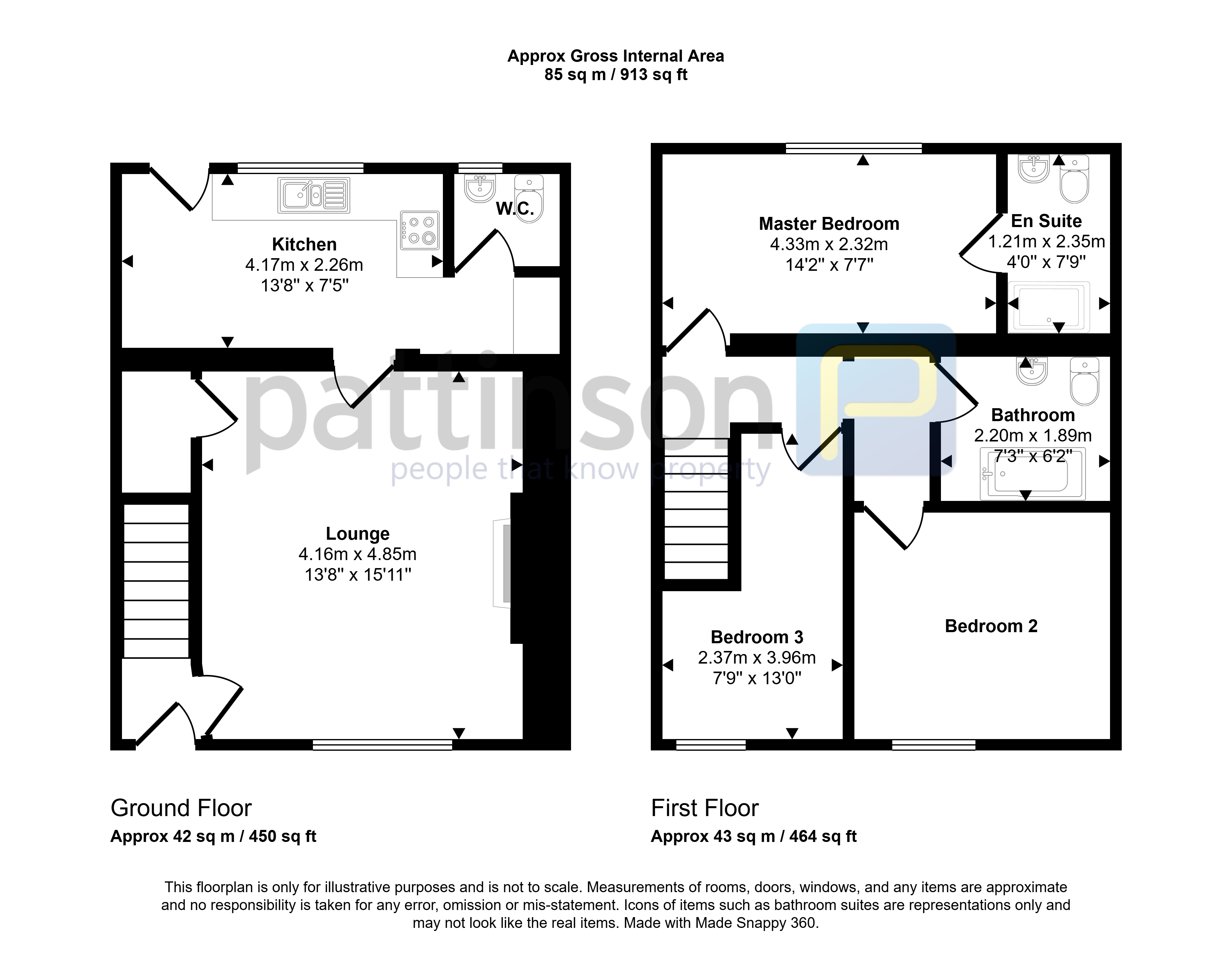 10, Ord Terrace, Choppington floorplan