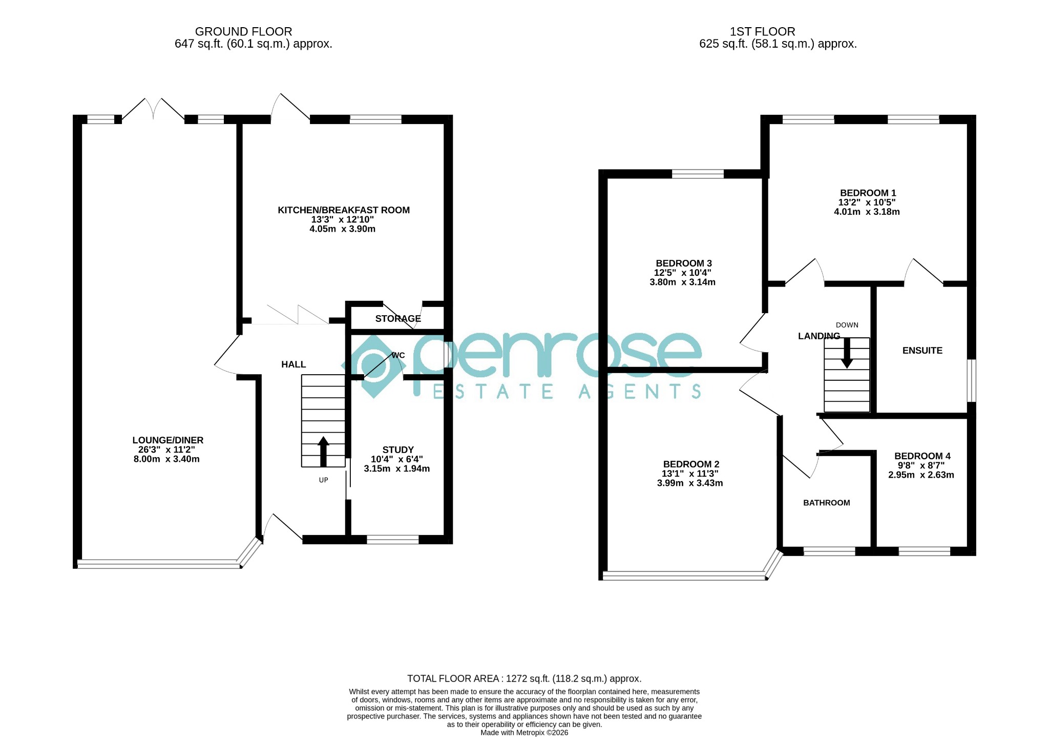59, St. Martins Avenue, Luton floorplan