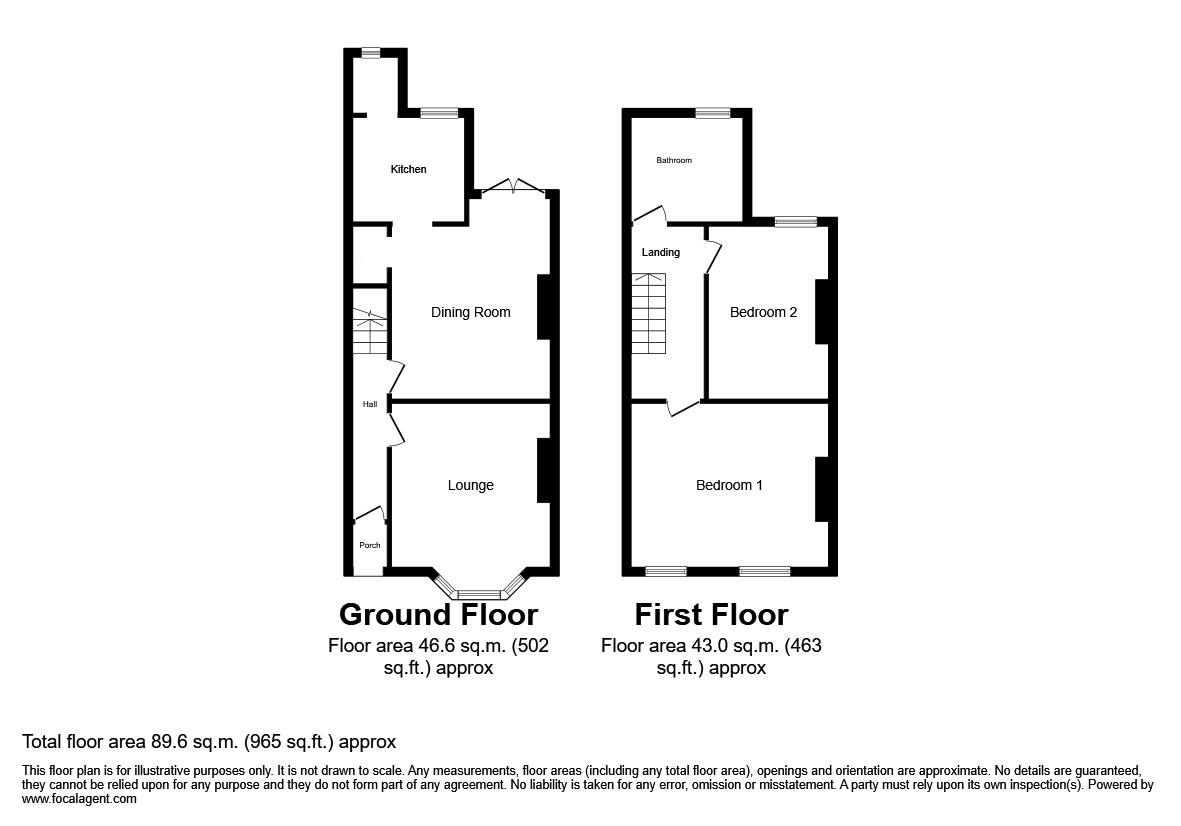 148, Alton Street, Crewe floorplan