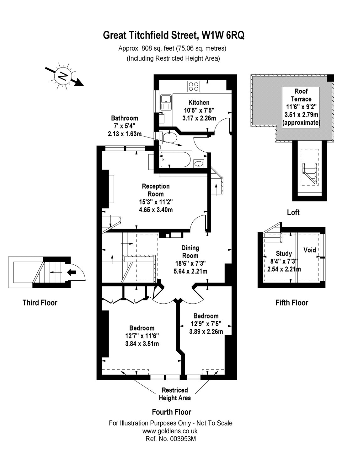 2 Bedrooms Flat to rent in Great Titchfield Street, Fitzrovia, London W1W