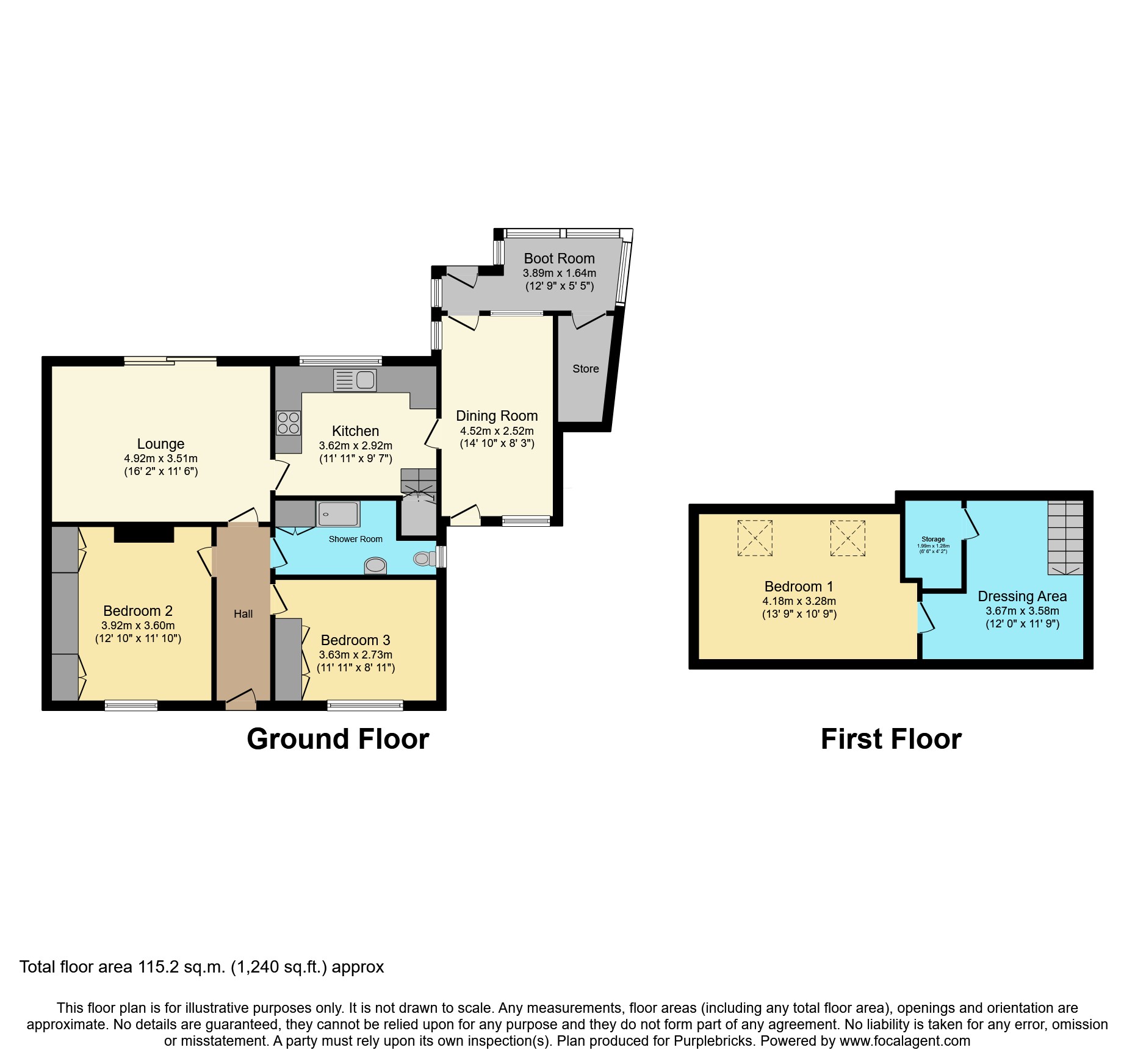 14, Newport Crescent, Mansfield floorplan
