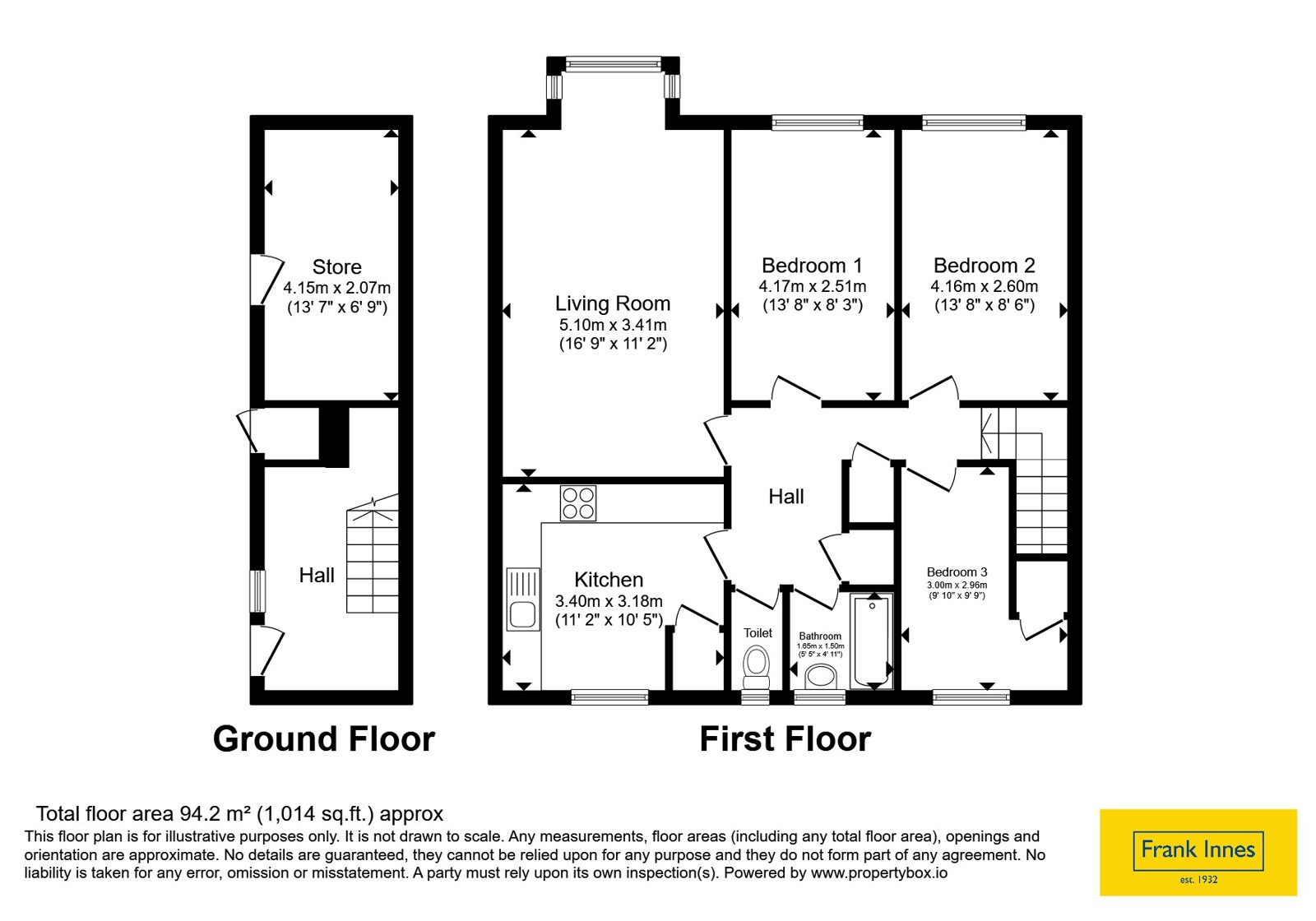 15 Melandra Court,, Upper Boundary Road, Derbyshire floorplan