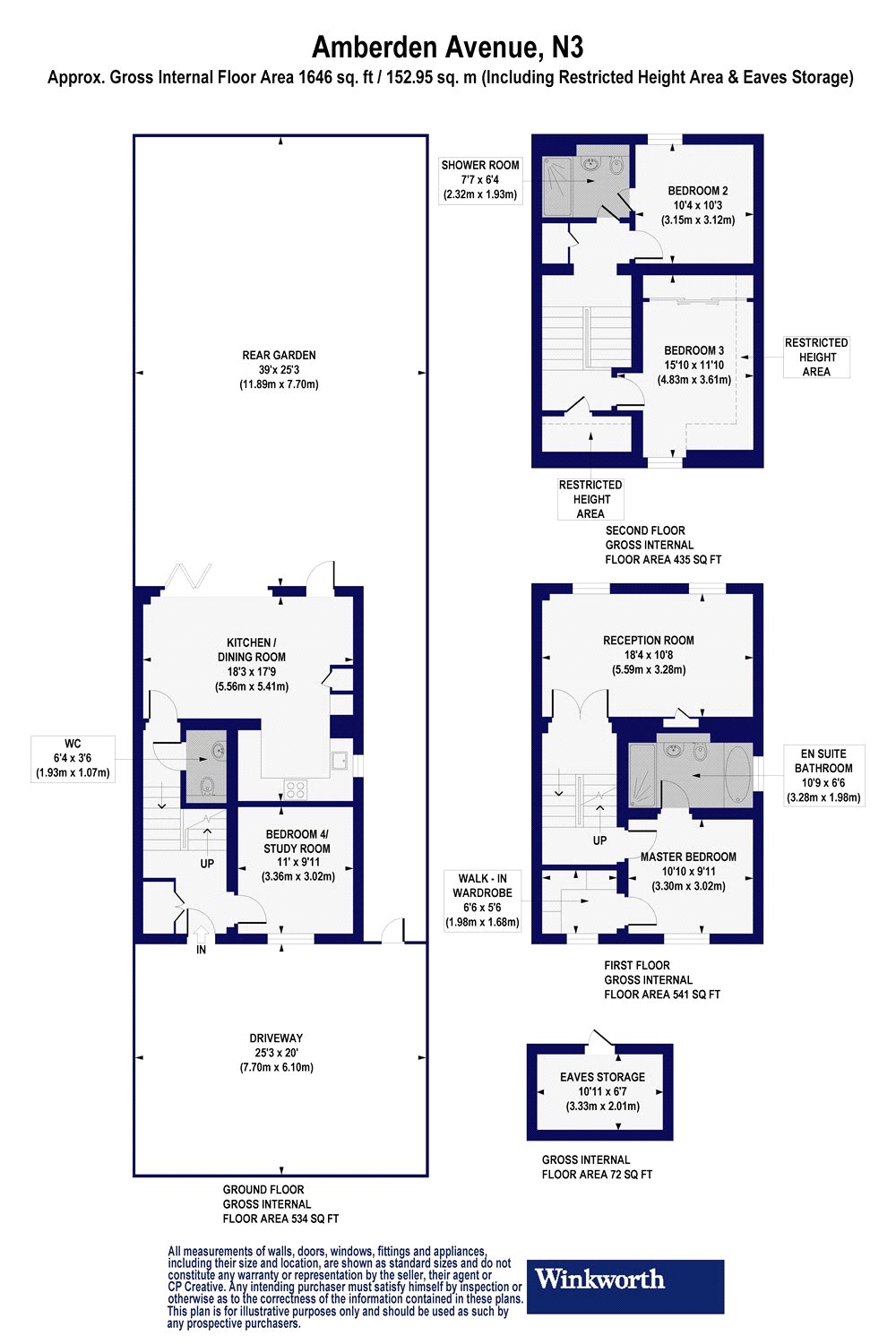 4 Bedrooms Semi-detached house to rent in Amberden Avenue, Finchley, London N3