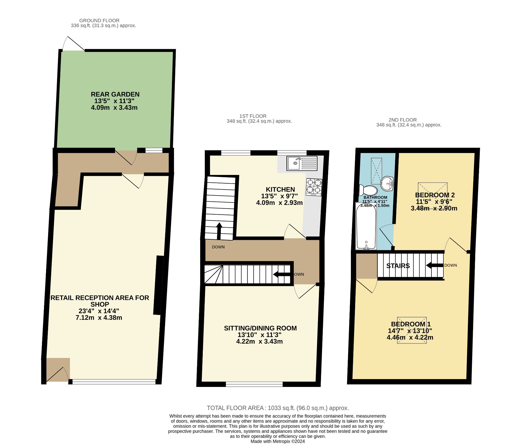 716 Manchester Road, Bradford floorplan