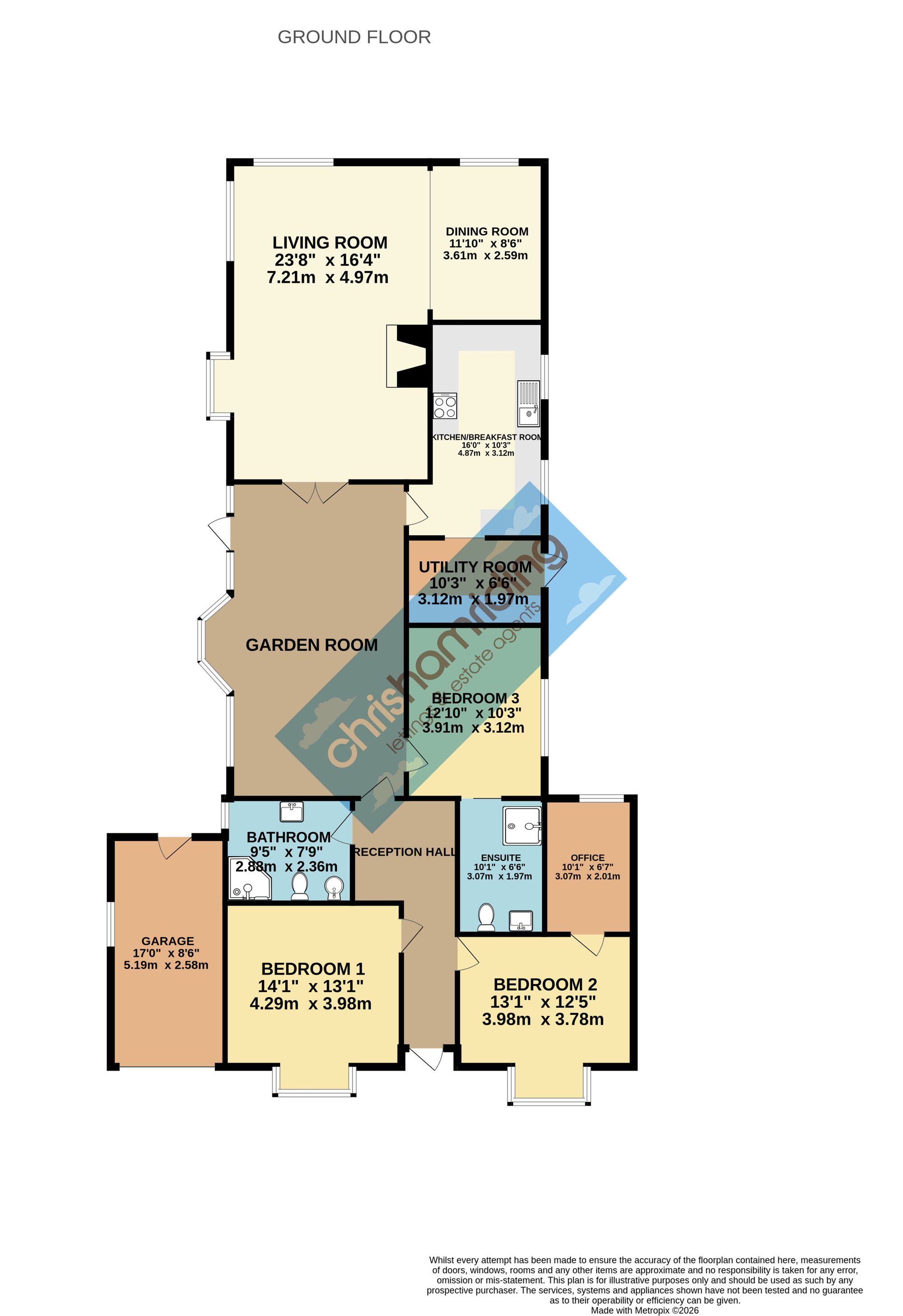 24 Mayfield Drive, Northwich floorplan