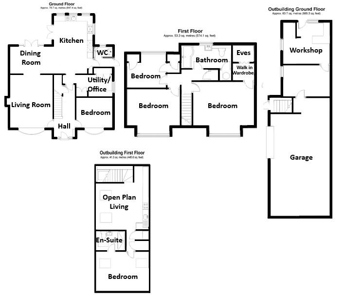 Wallcroft, Church Road, New Romney floorplan